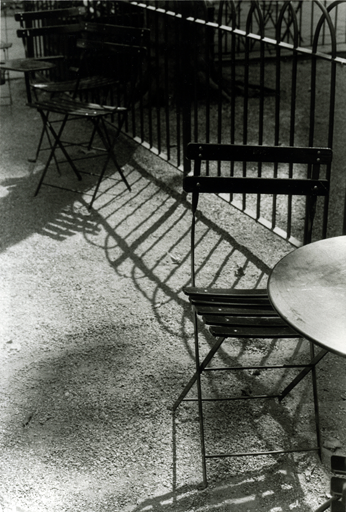 Tables & Chairs By Fence, Bryant Park