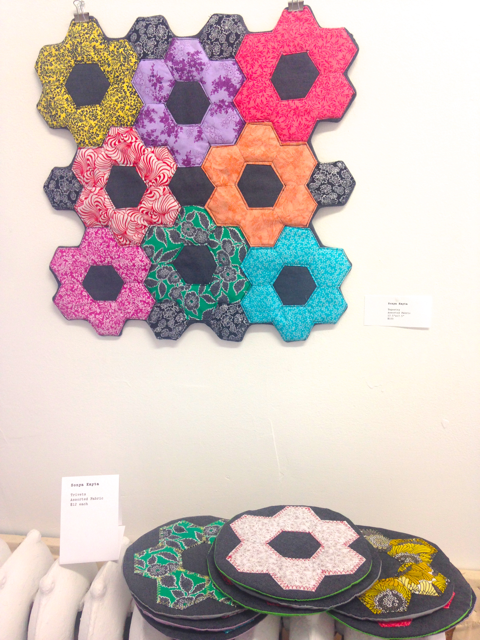 Trivets and Wall Tapestry
