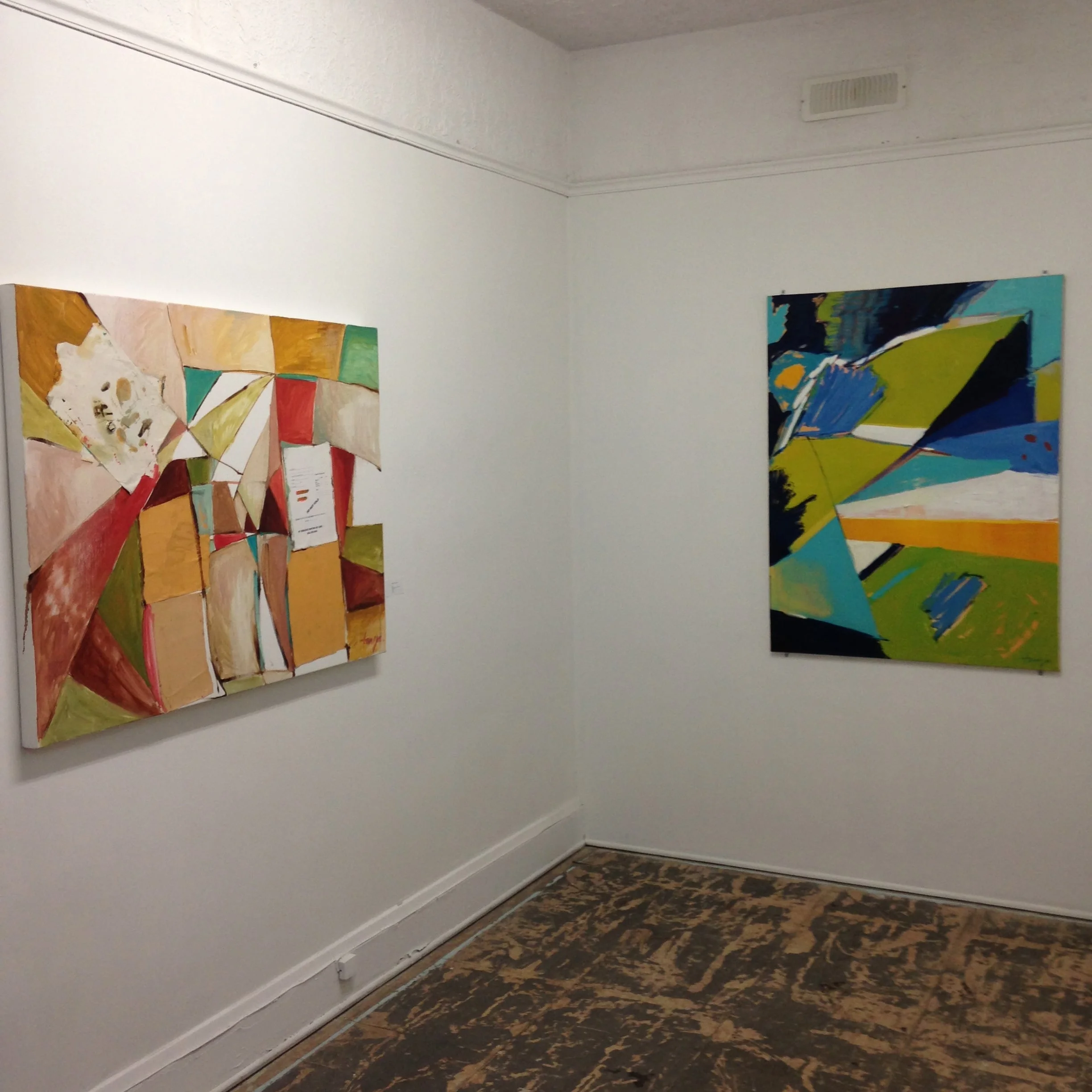 Installation view of Bucolic Exhibition