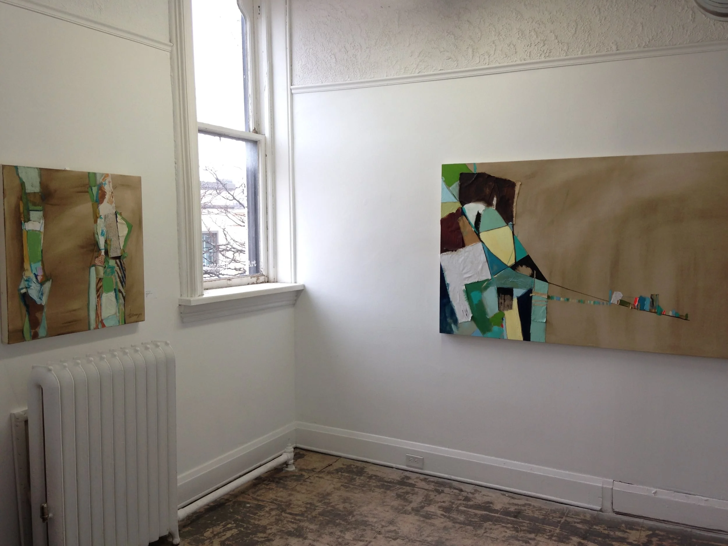 Installation view of Bucolic Exhibition