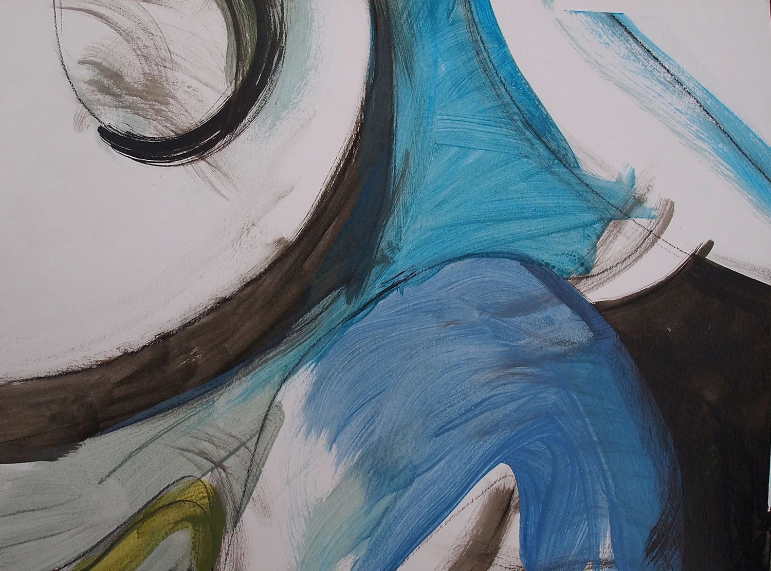 Bone Stream (quadriptych) detail