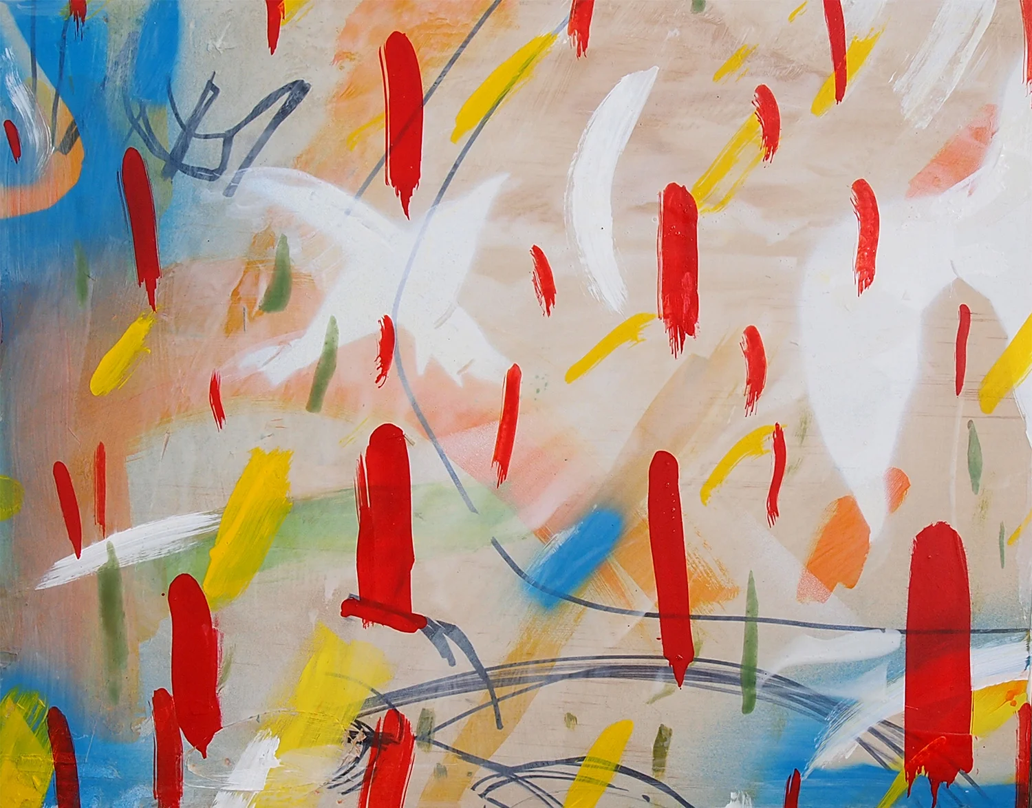 Competitive Exclusion, (triptych) detail.