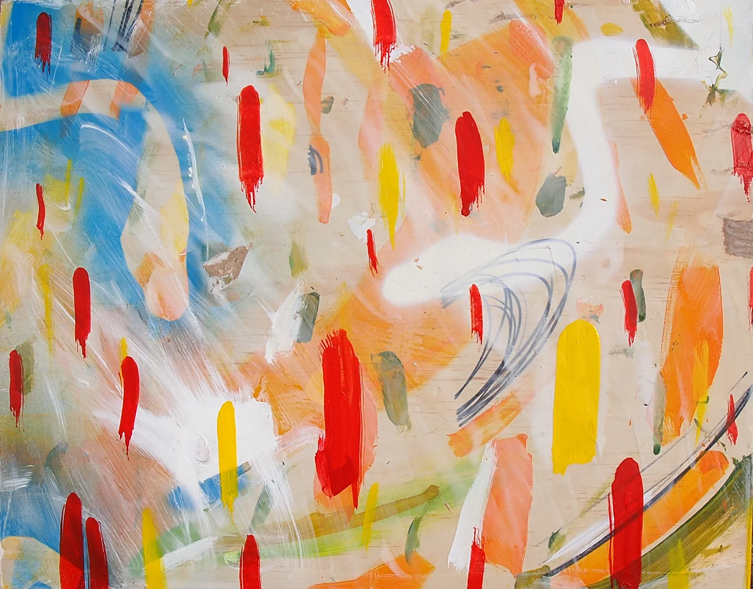 Competitive Exclusion, (triptych) detail.