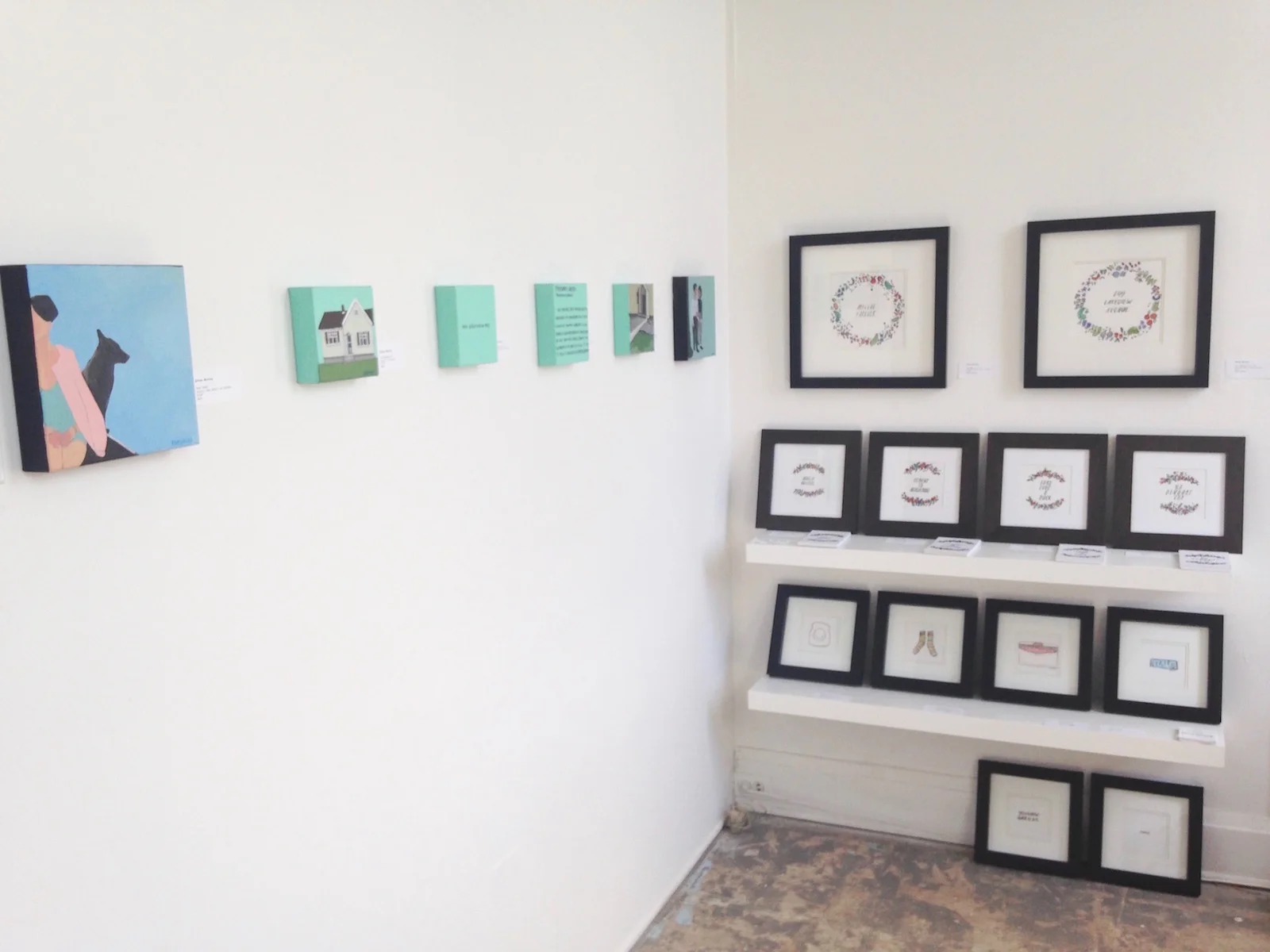 Installation view of Kevan Murray: 245 Lakeview Ave