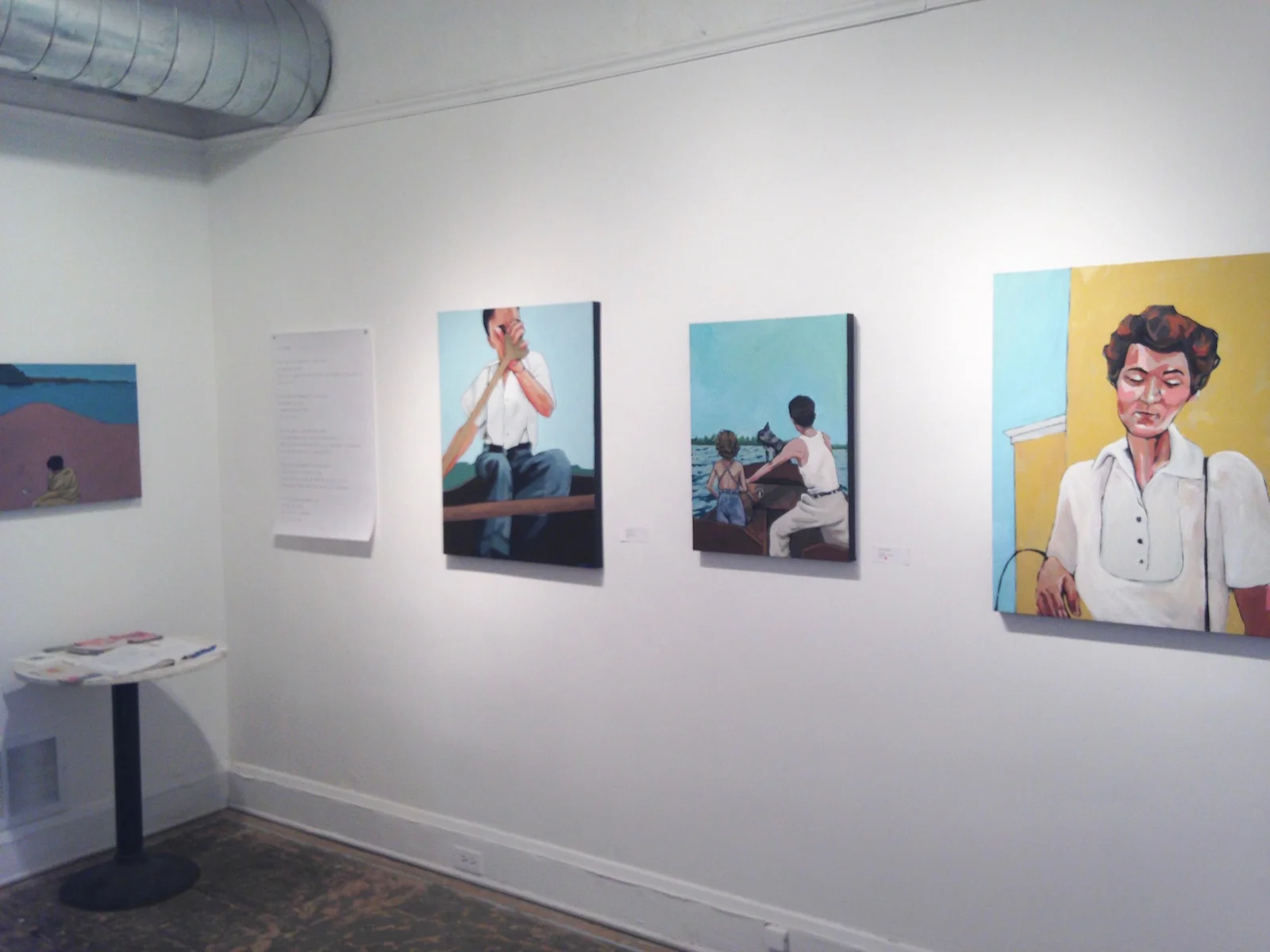 Installation view of Kevan Murray: 245 Lakeview Ave