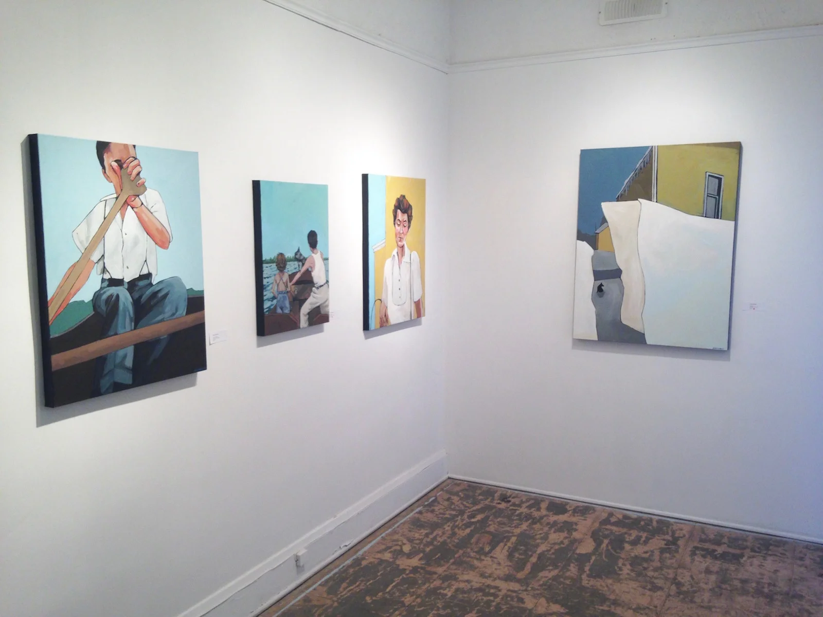 Installation view of Kevan Murray: 245 Lakeview Ave