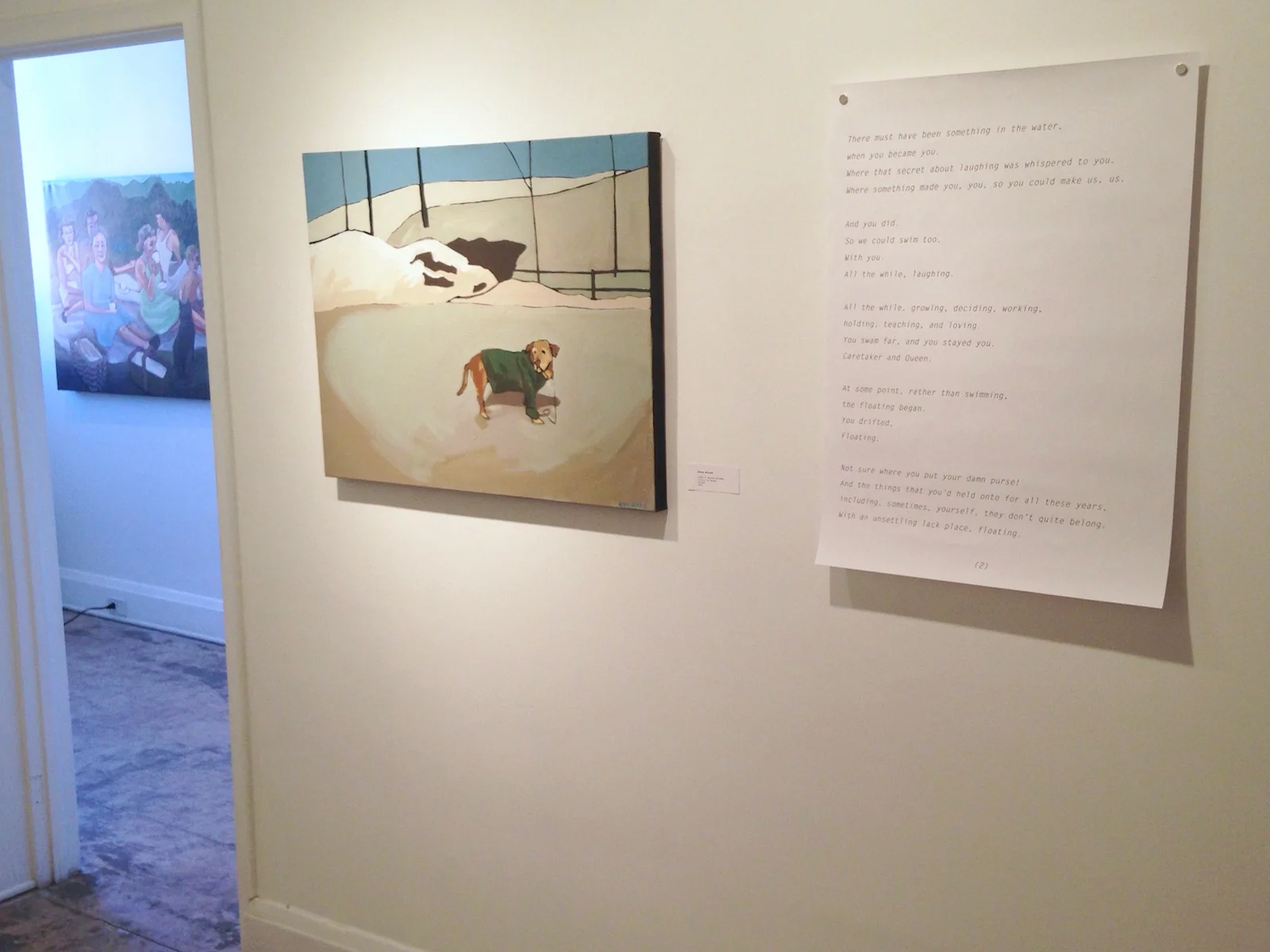 Installation view of Kevan Murray: 245 Lakeview Ave