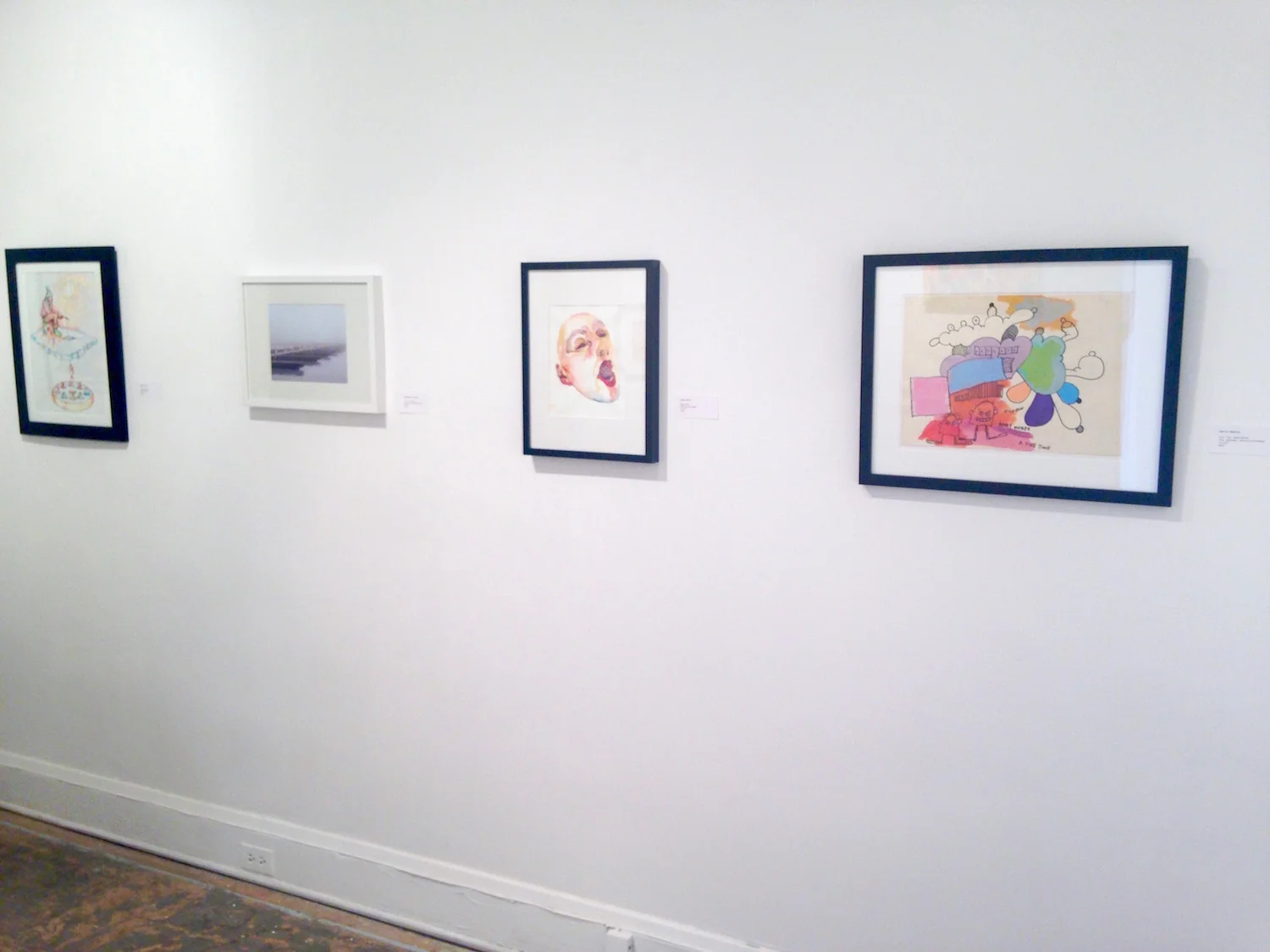 Installation view of Paper