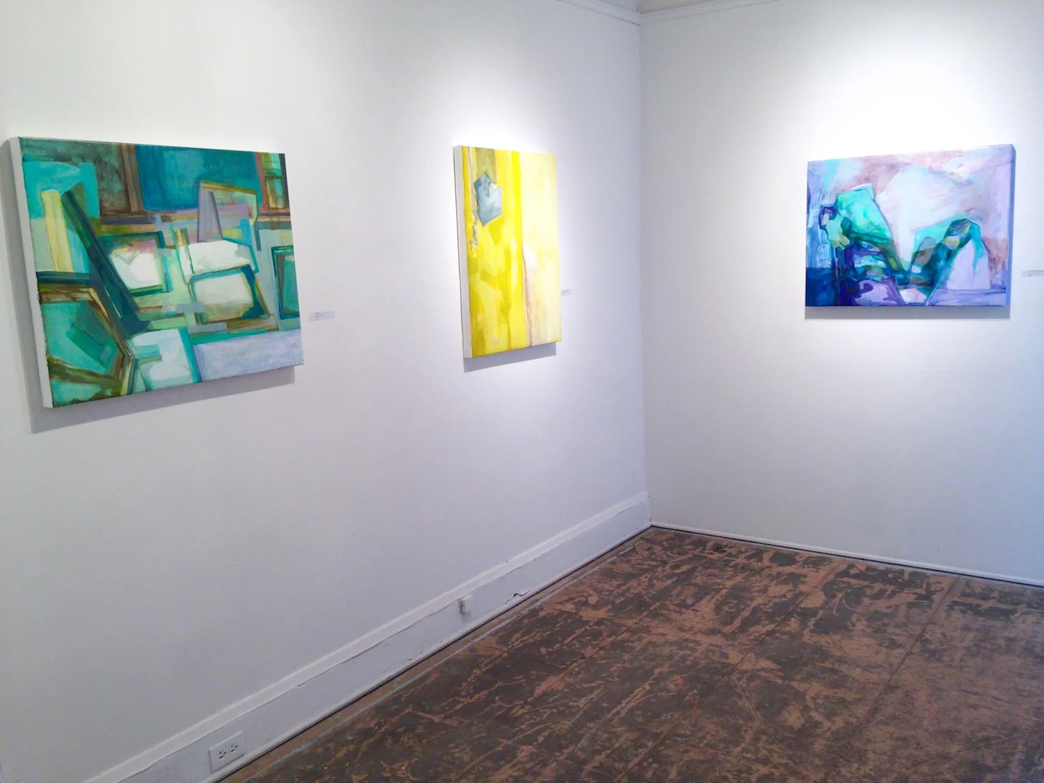 Installation view of Beckoning