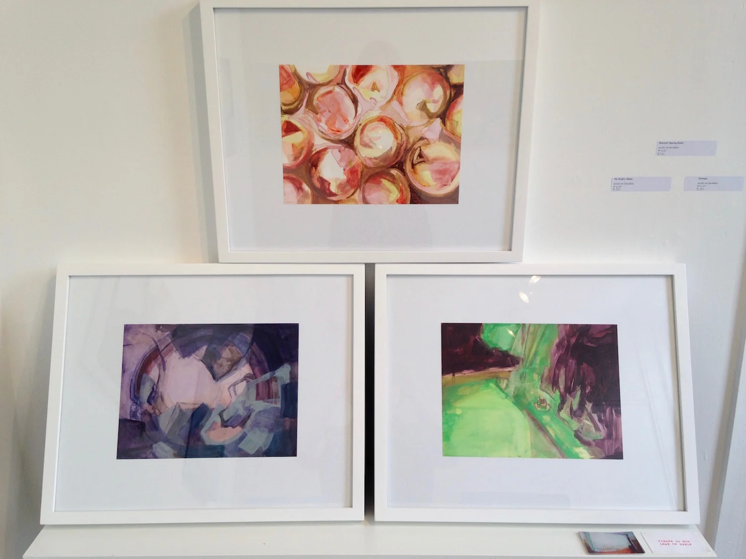 Installation view of Beckoning
