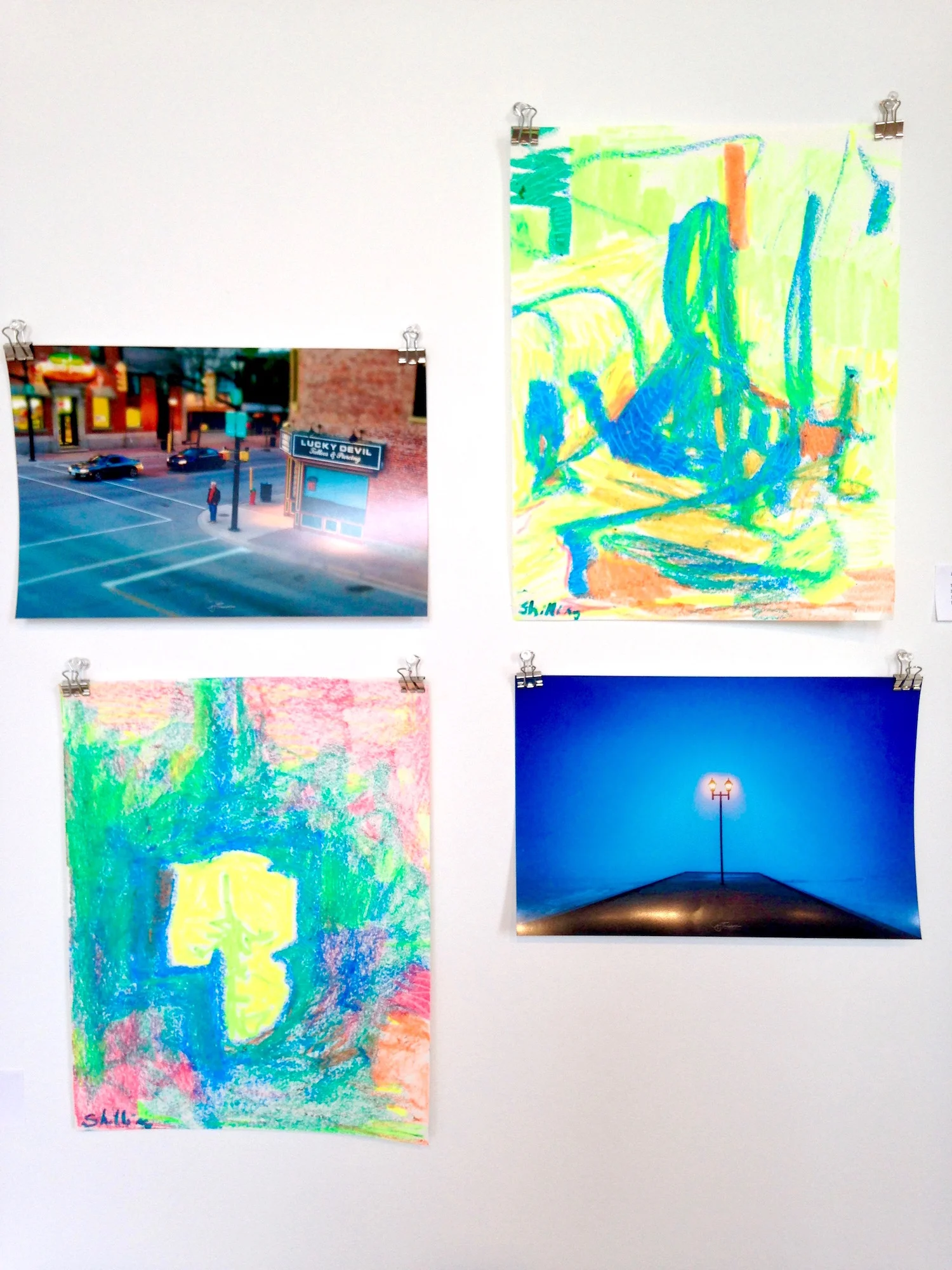 Installation View of Kind Of Blue