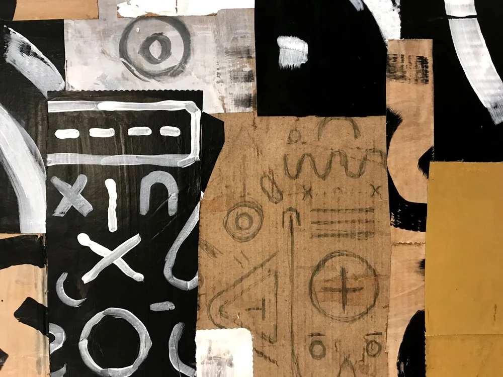 Untitled Digital Photograph of a Handmade Collage