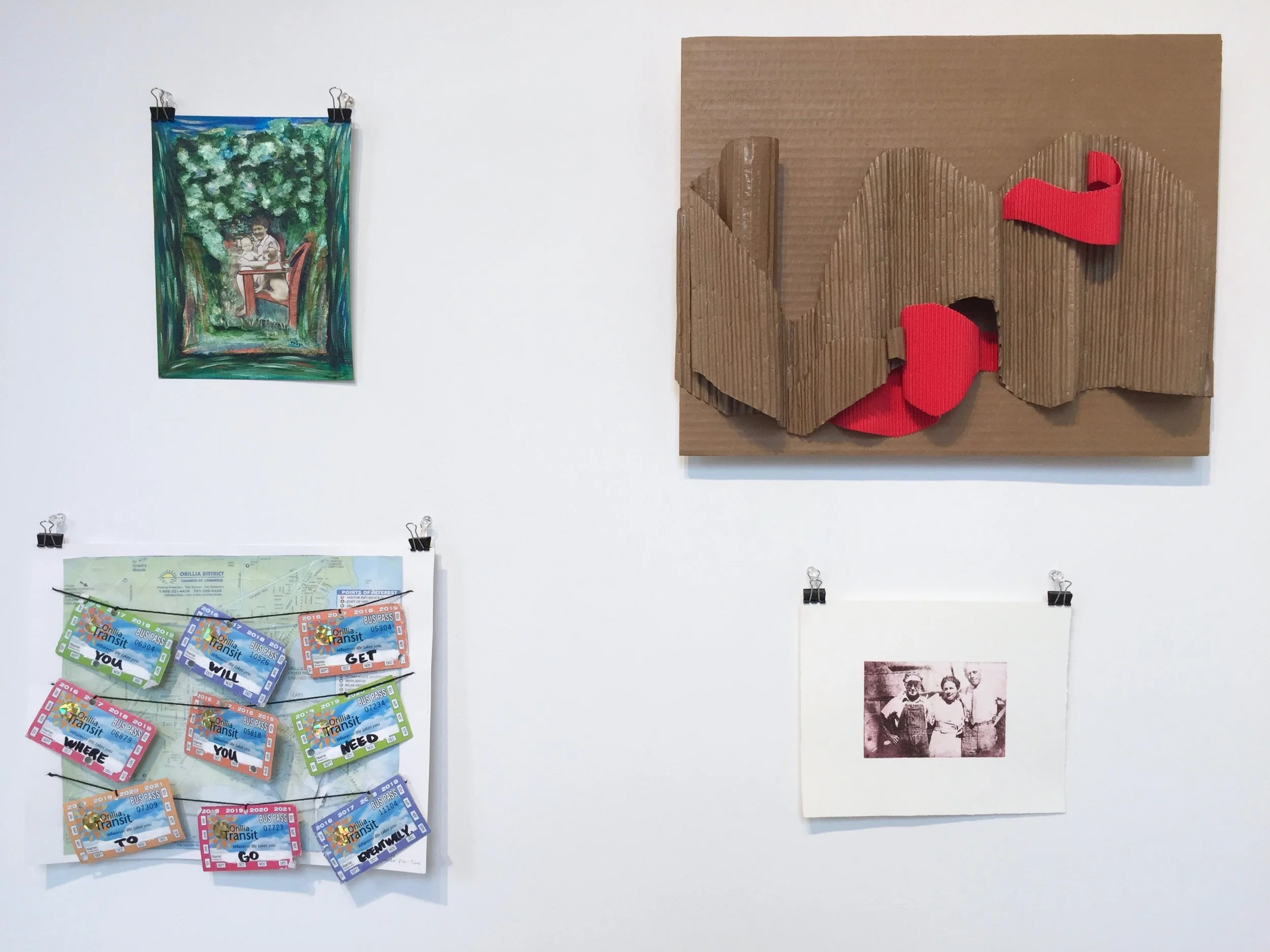 Paper III Installation view