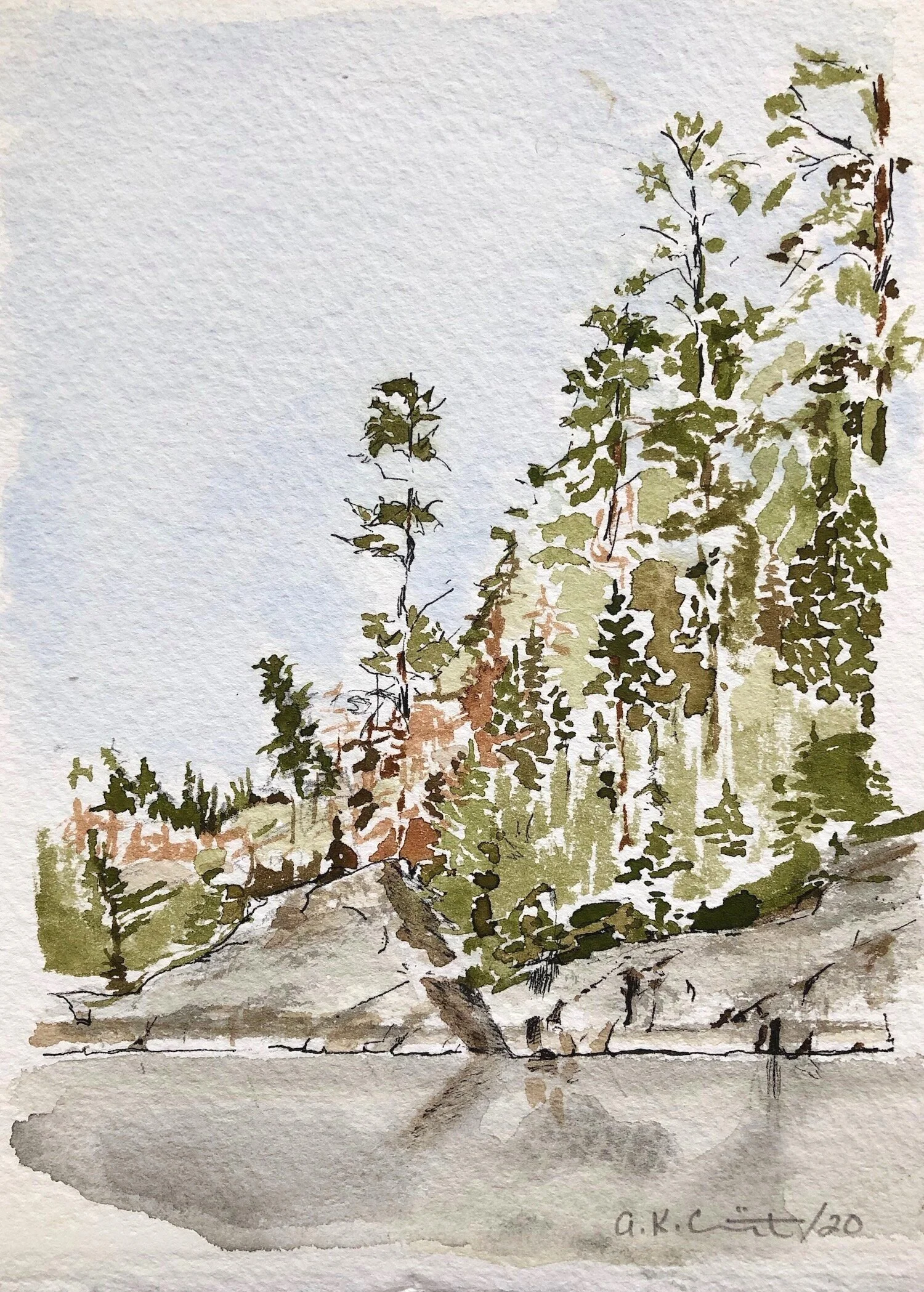 Day 4/26. Still Standing, Gull Lake