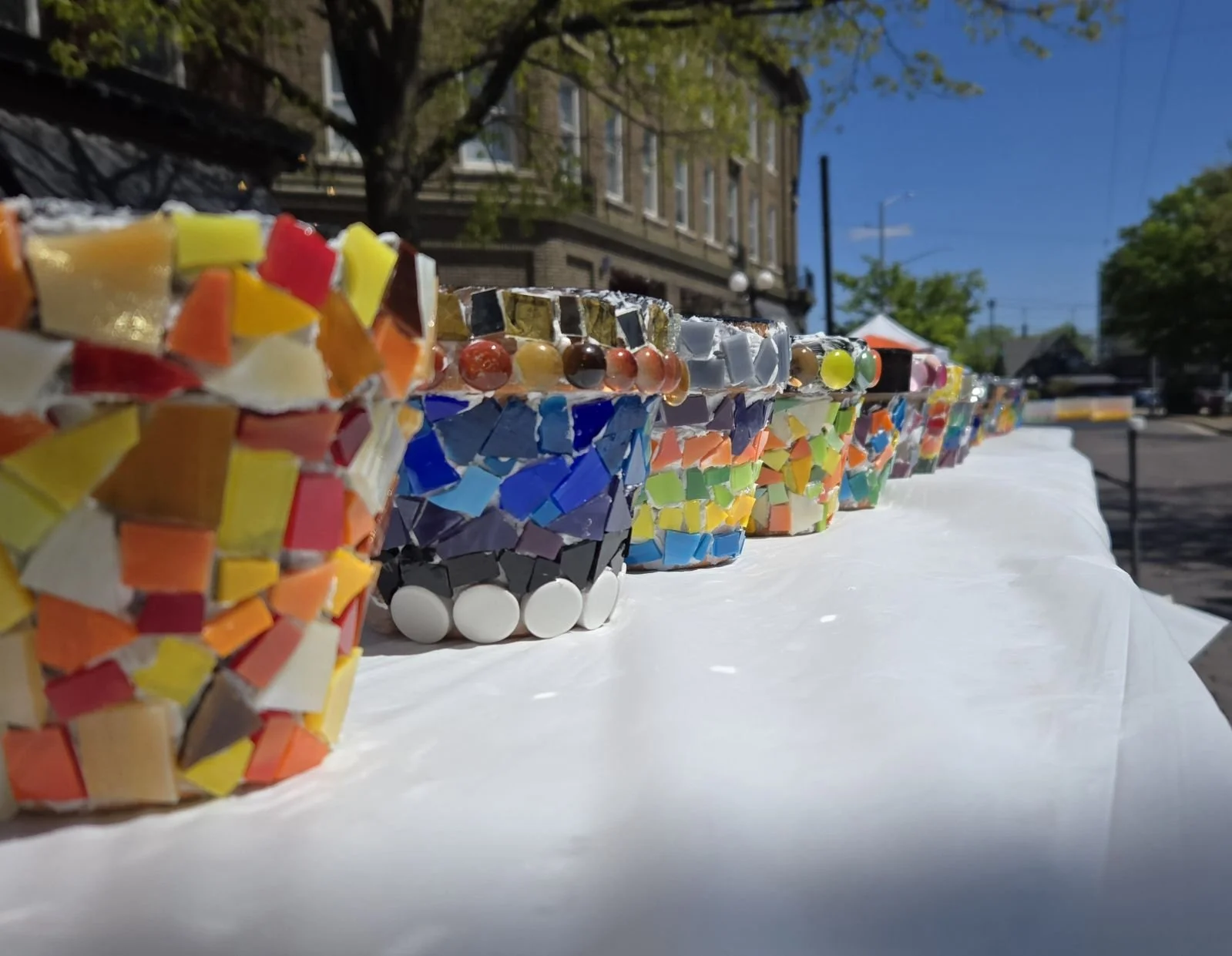 Mosaic Pots at Cur!o