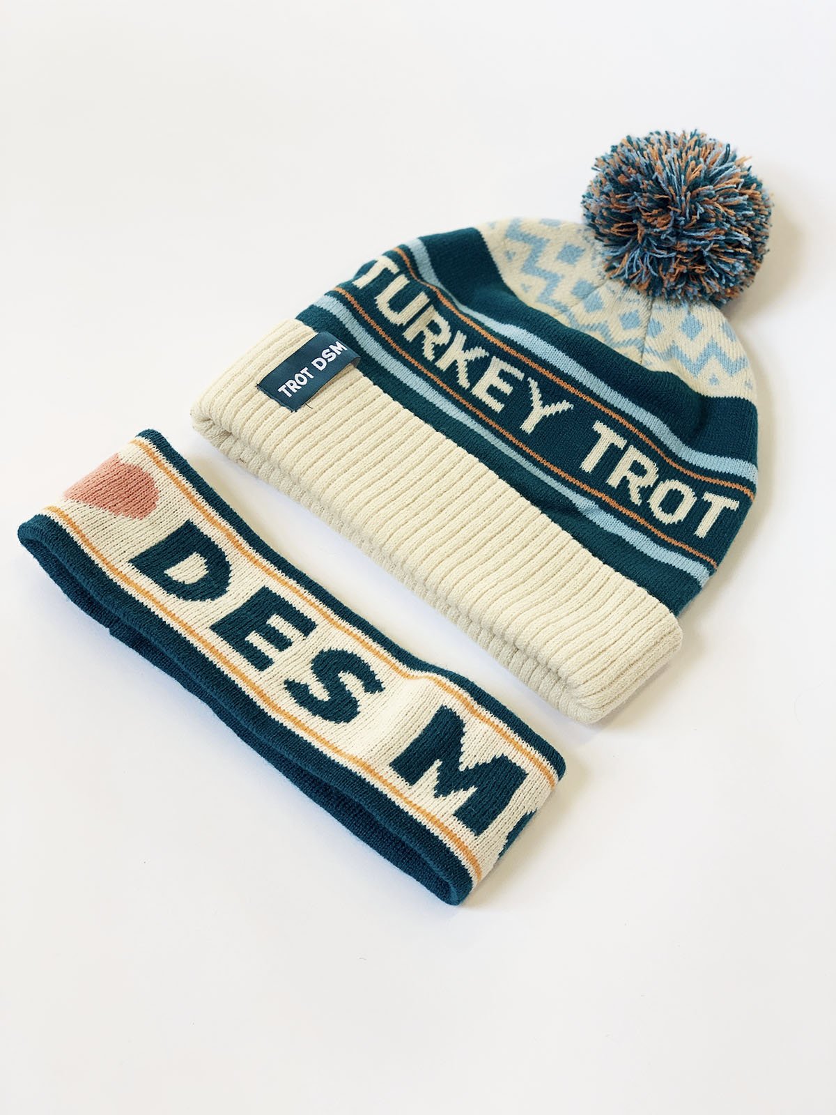 2021 Knit Beanie + I 🧡Des Moines Knit Headband