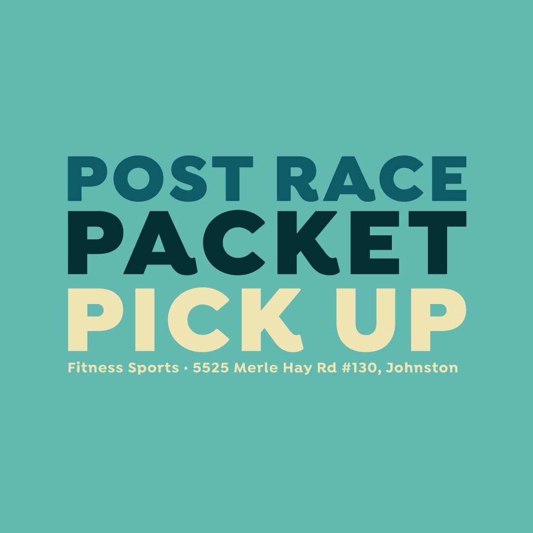 If you weren't able to make the event in-person or switched to virtual last minute and still need your race packet, we've got just the thing for you!

Fitness Sports in Johnston is hosting the official 2022 Des Moines Turkey Trot Post Race Packet Pic
