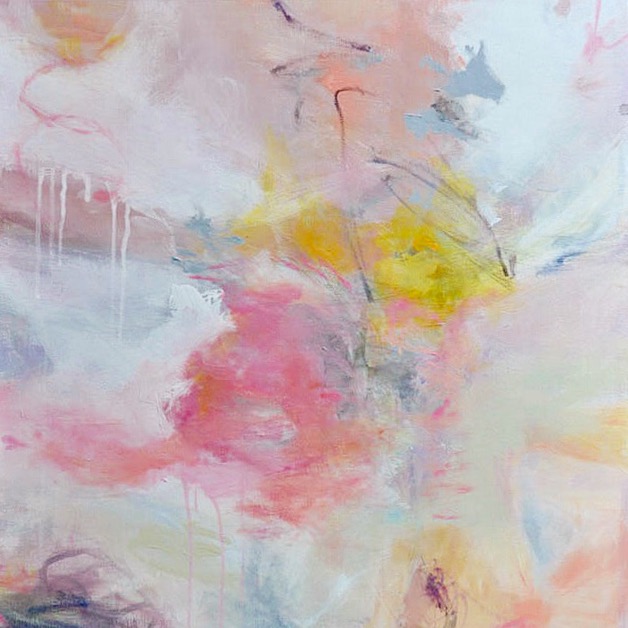 Tickled Pink 24" x 24" SOLD