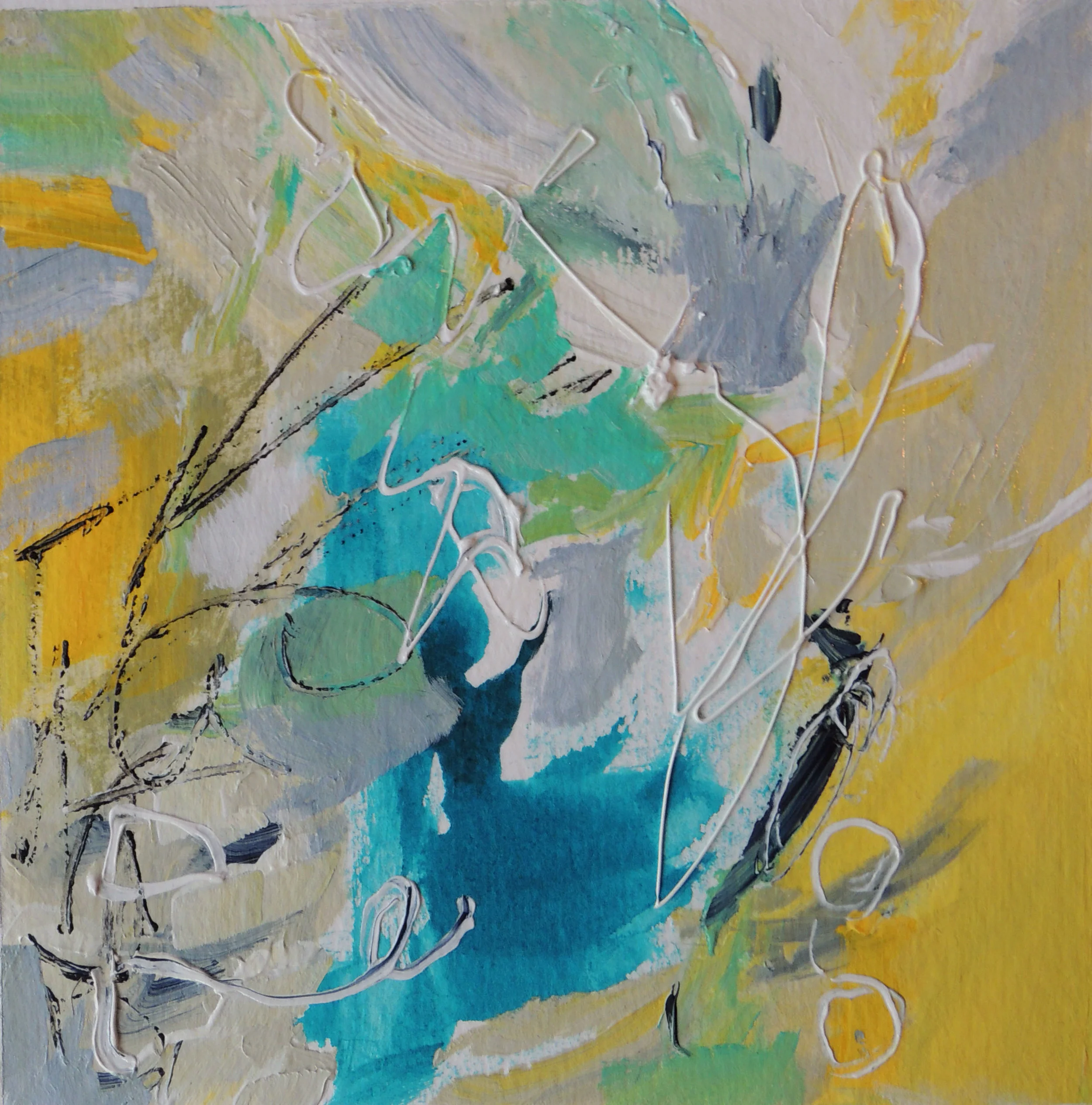 “To The Beach” 6”x6” Price Upon Request