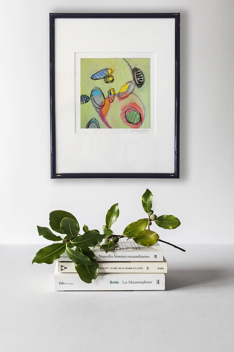 “Pistachio Parfait” 14”x11” Framed