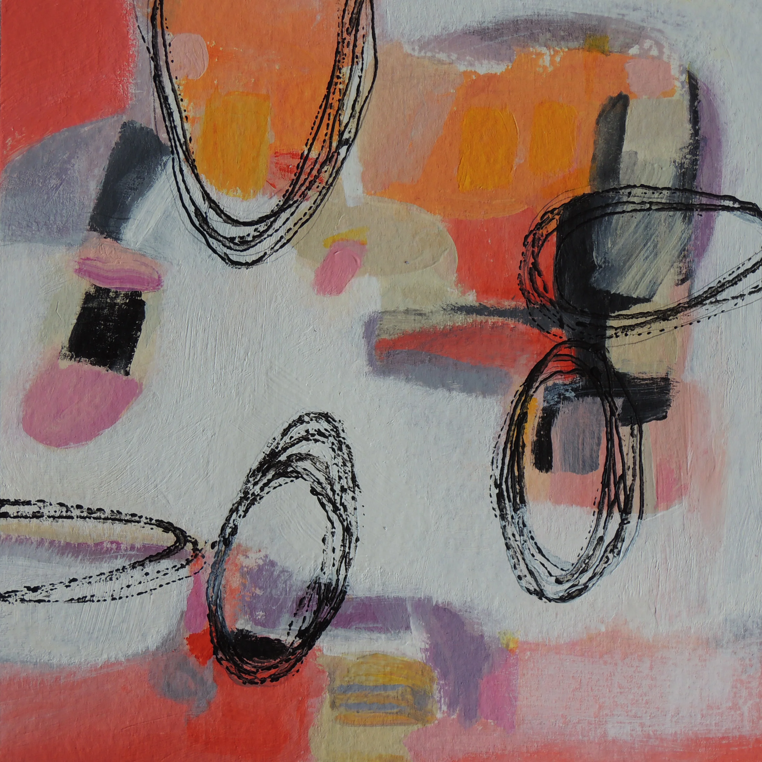 "Macaroons" 6"x6" Price Upon Request