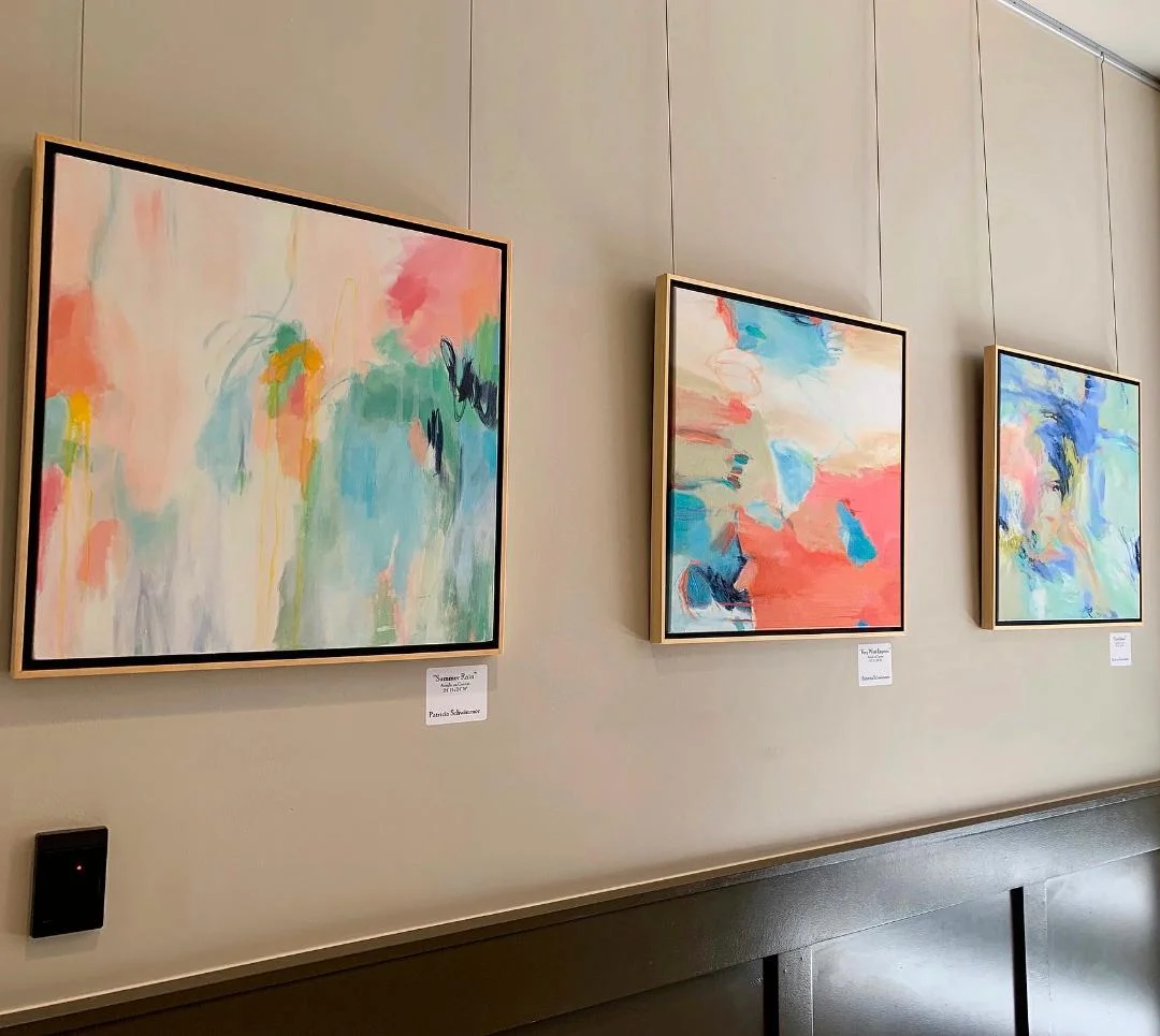 Triptych, Sandhill Crane Country Club, SOLO exhibition