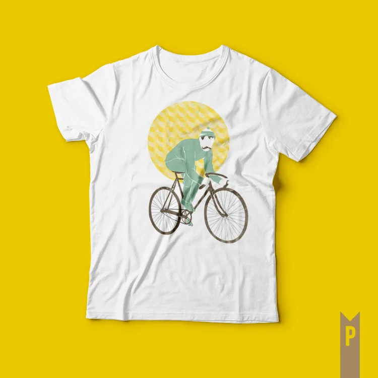Sunset Cyclist T-Shirt