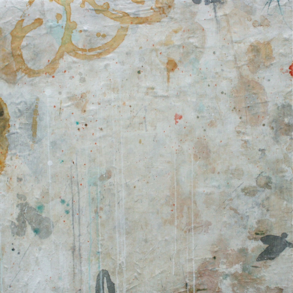 dandelion II mixed media / panel 36 x 36 x 2