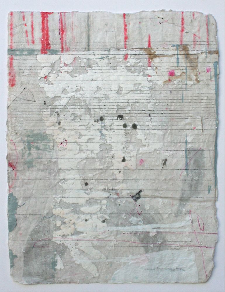 shard mixed media / paper 14 x 12