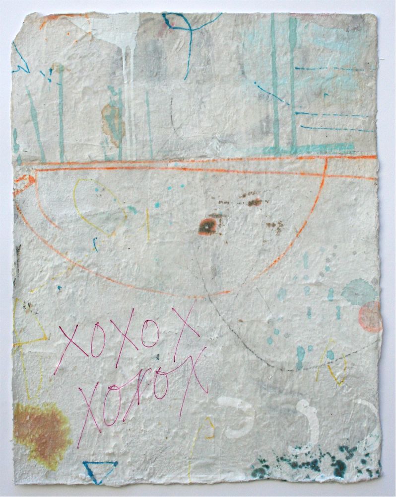 agape mixed media / paper 17 x 13