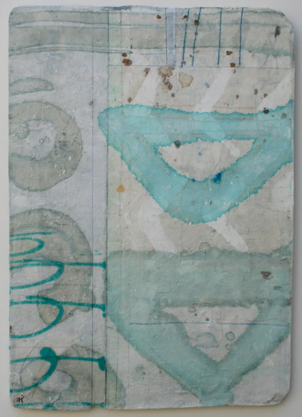 vessels mixed media / paper / wood 22 x 15 
