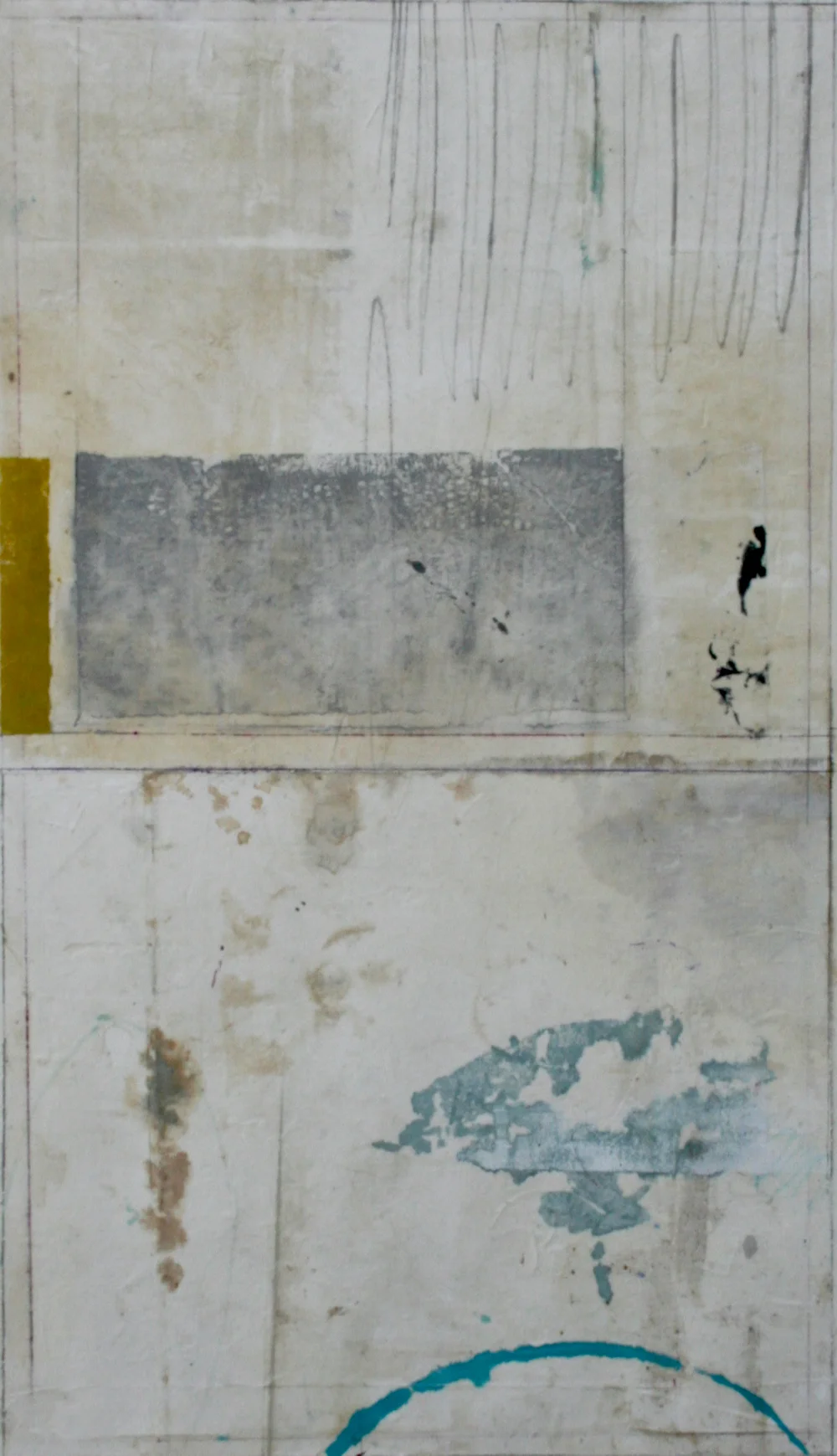 schema mixed media on paper 40 x 26 sold . .