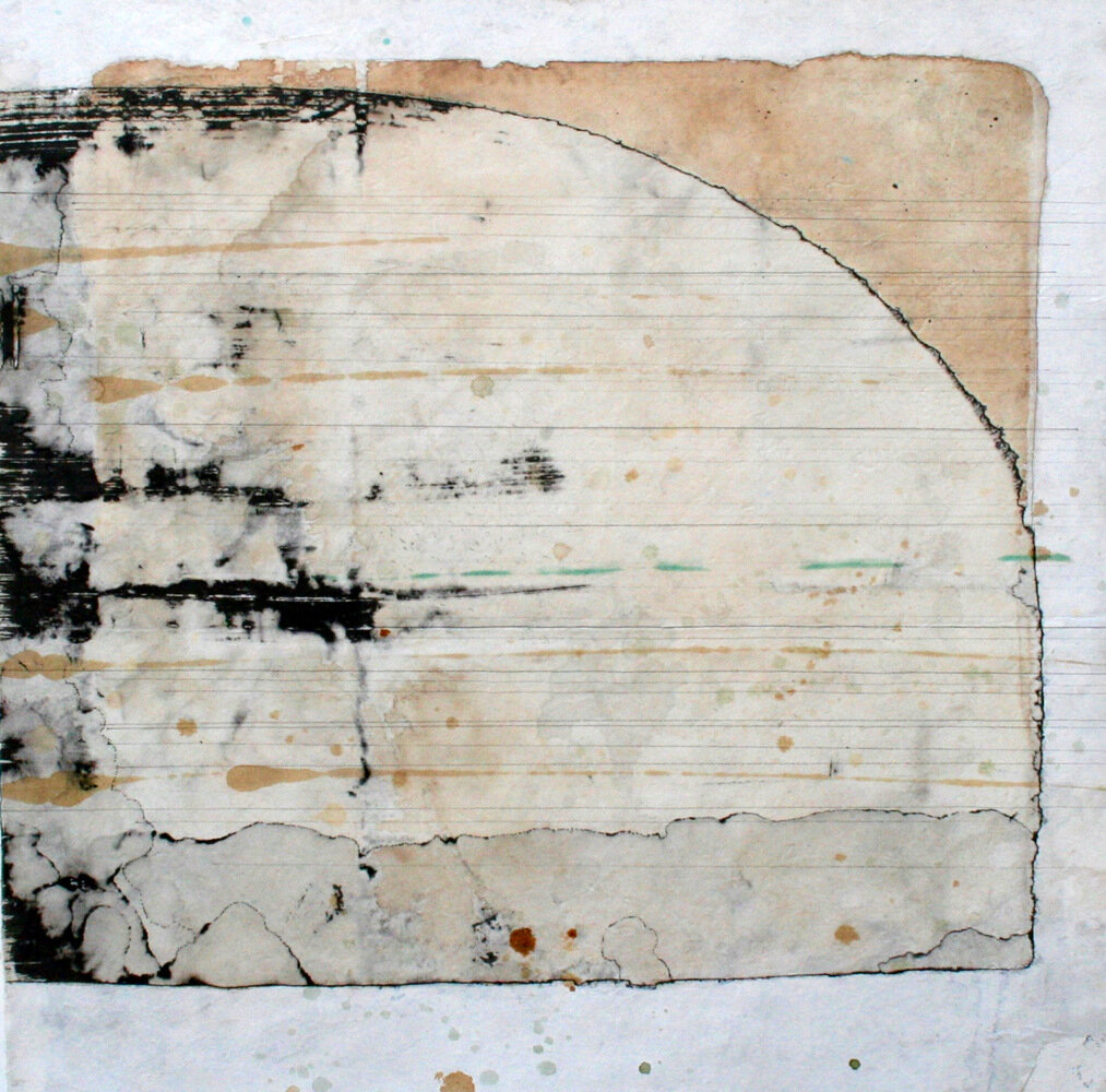 Strata Mixed Media on Paper 27 x 27 . . .