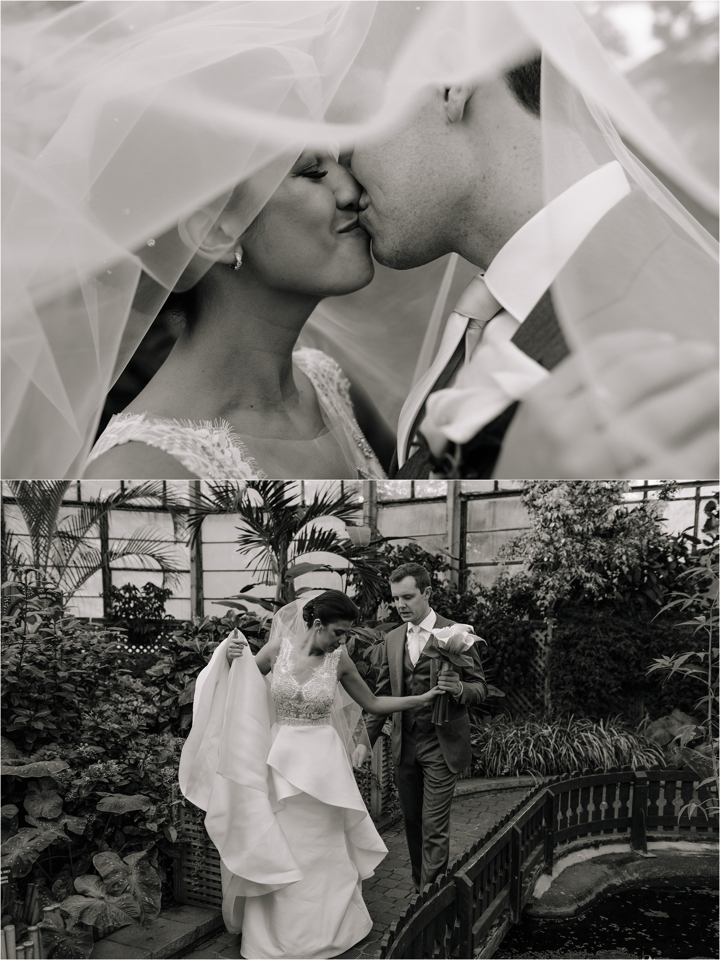 Lincoln Park Conservatory Chicago Wedding