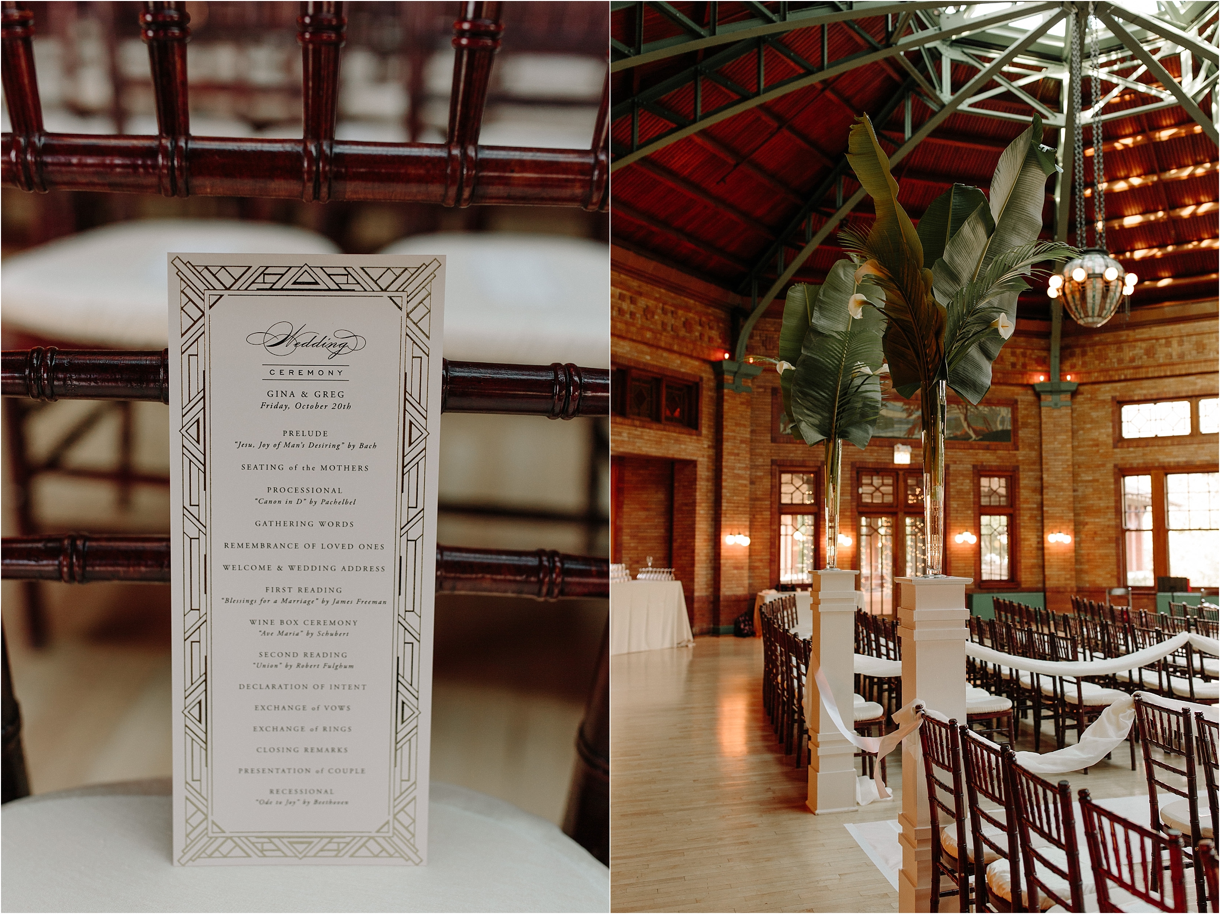 Cafe Brauer Chicago Wedding