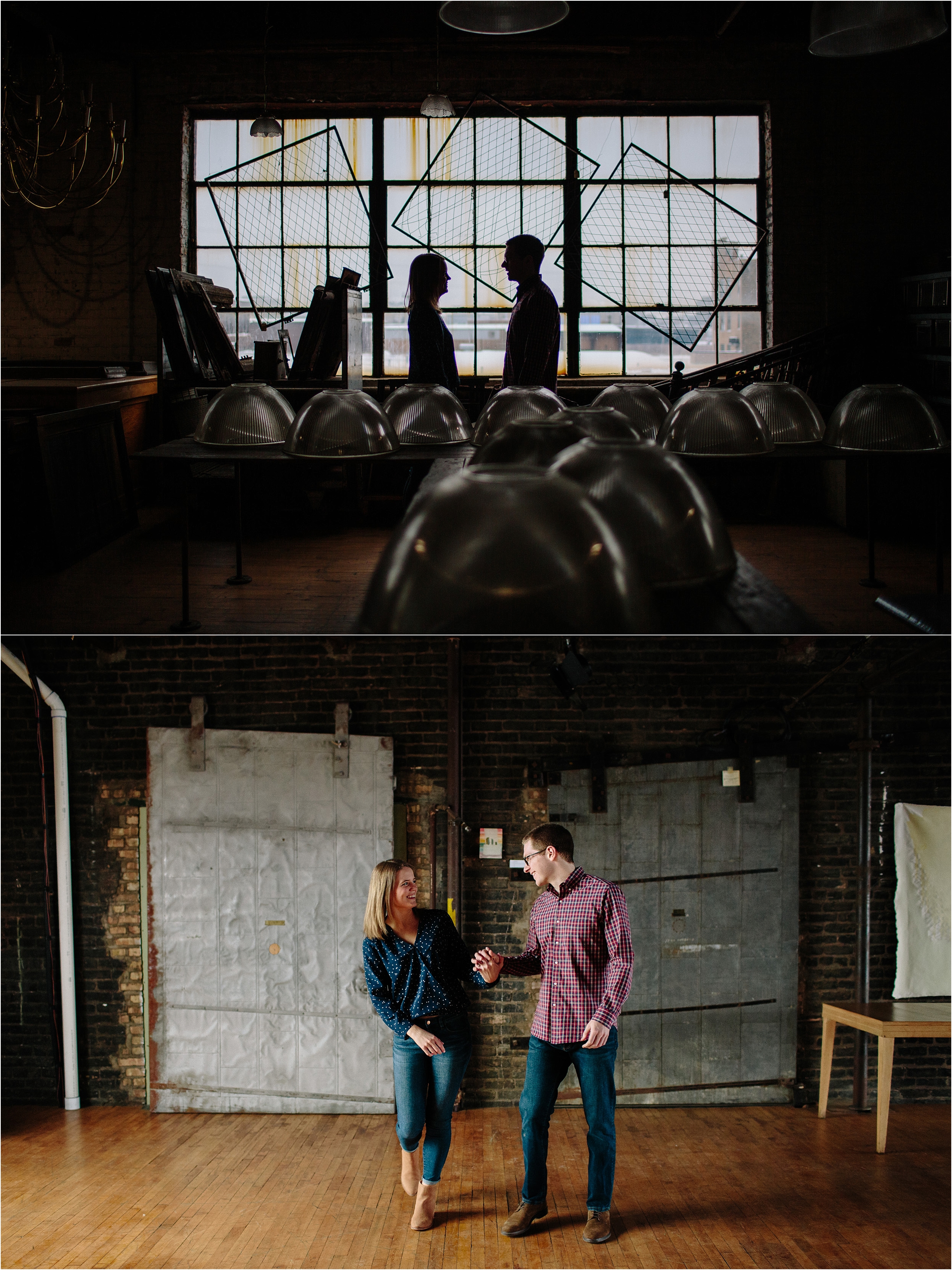 Salvage One Engagement Session, Chicago Wedding Photographer