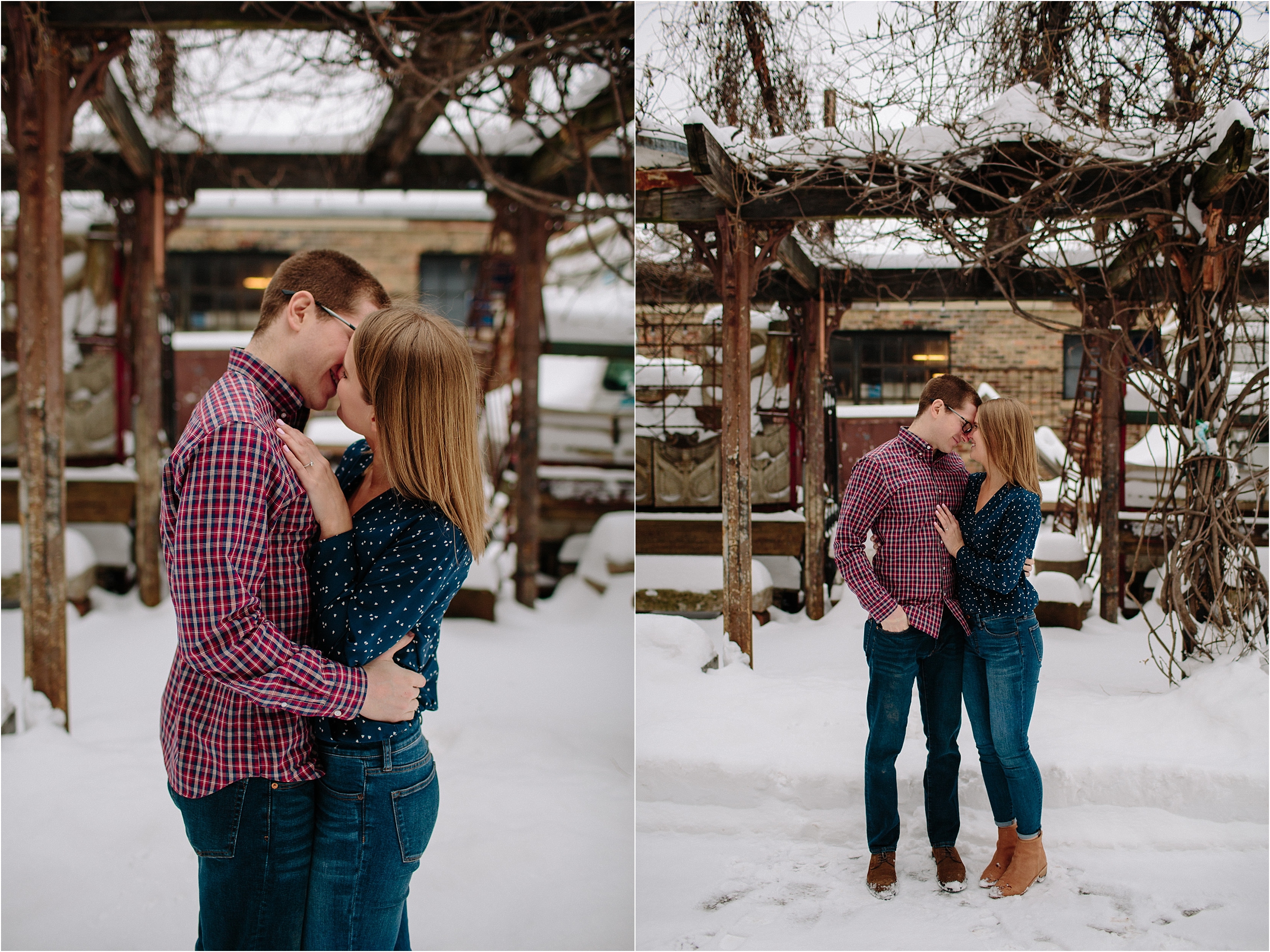 Salvage One Engagement Session, Chicago Wedding Photographer