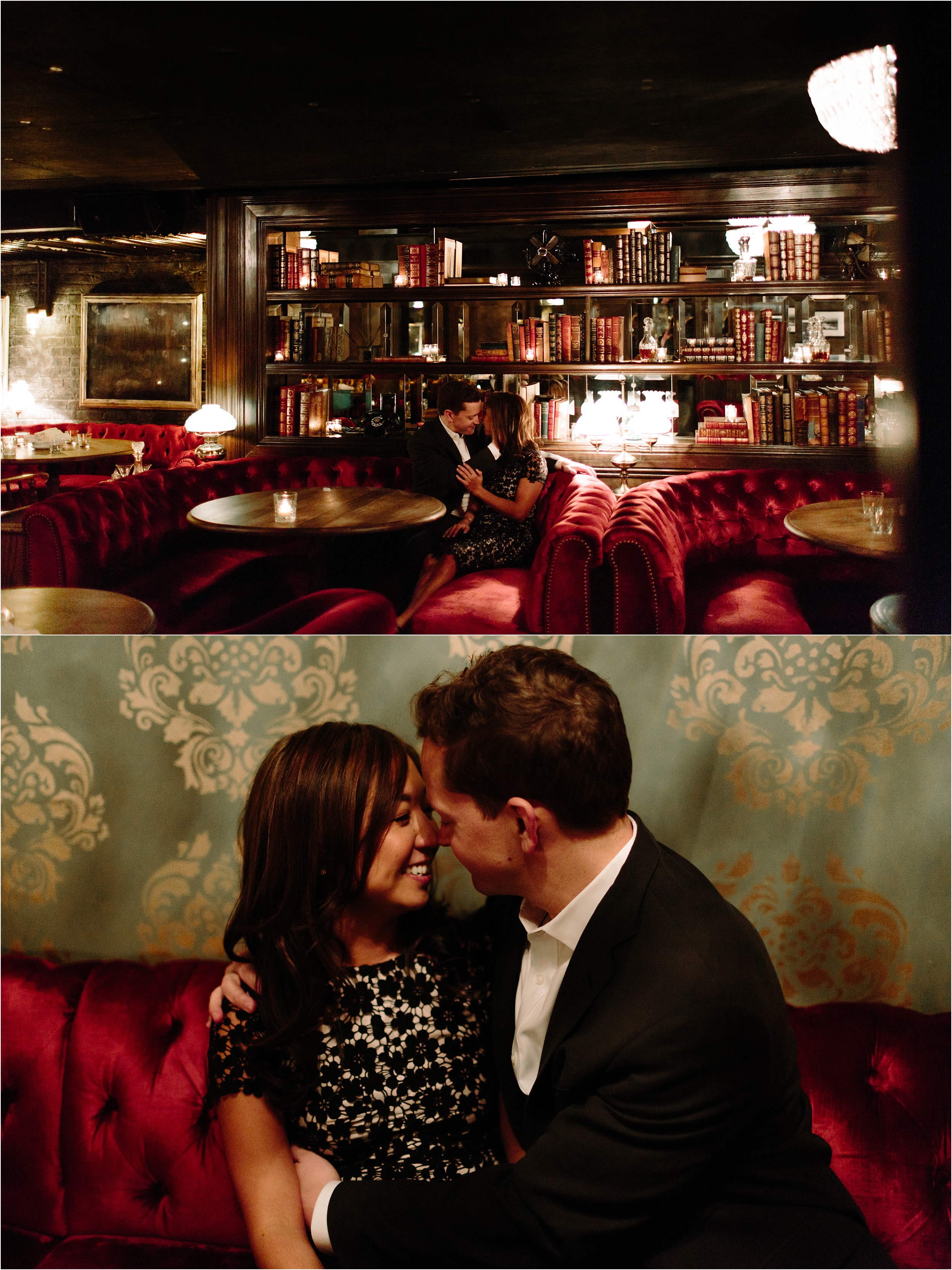 Gilt Bar Chicago Engagement Photos