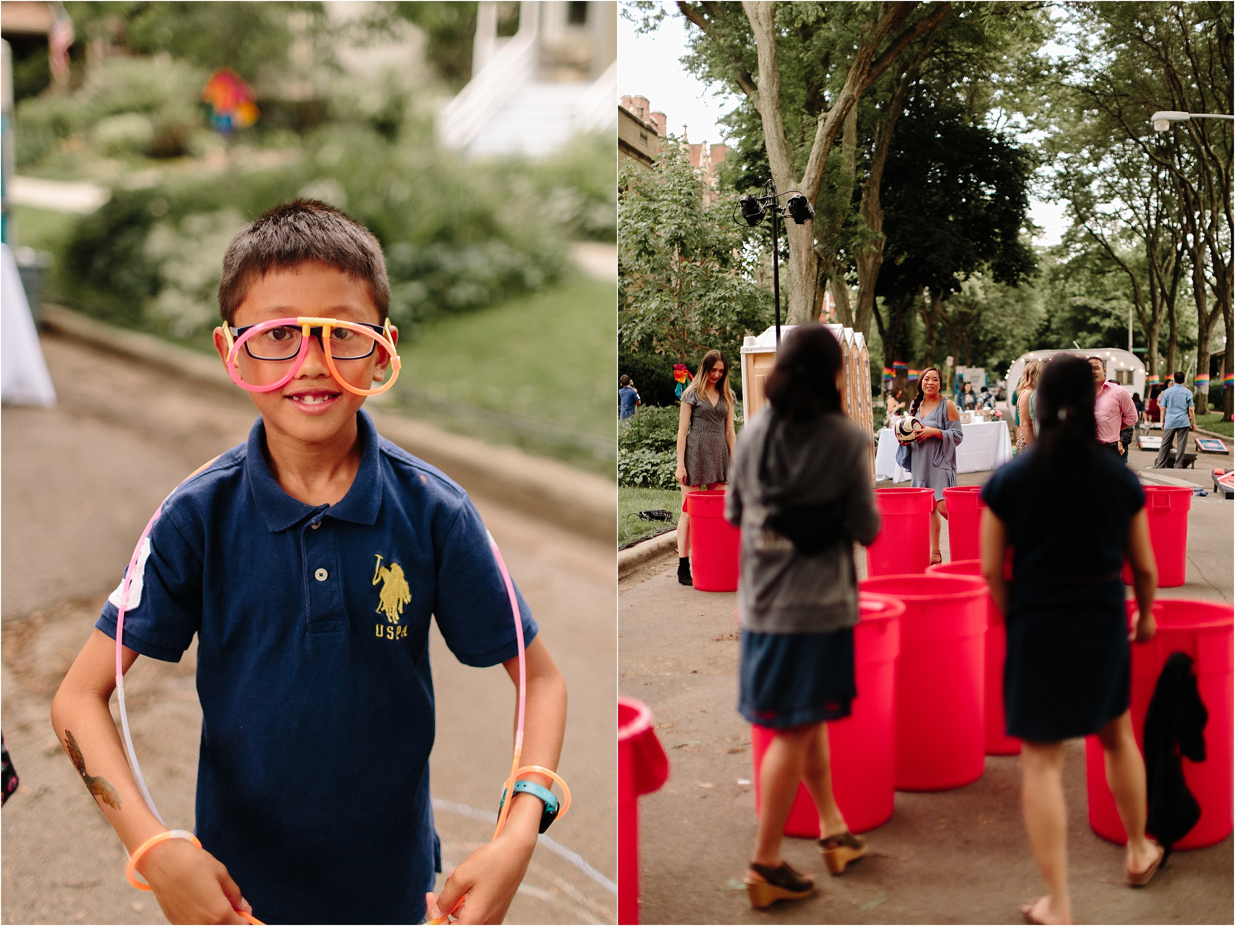 Chicago Block Party Wedding