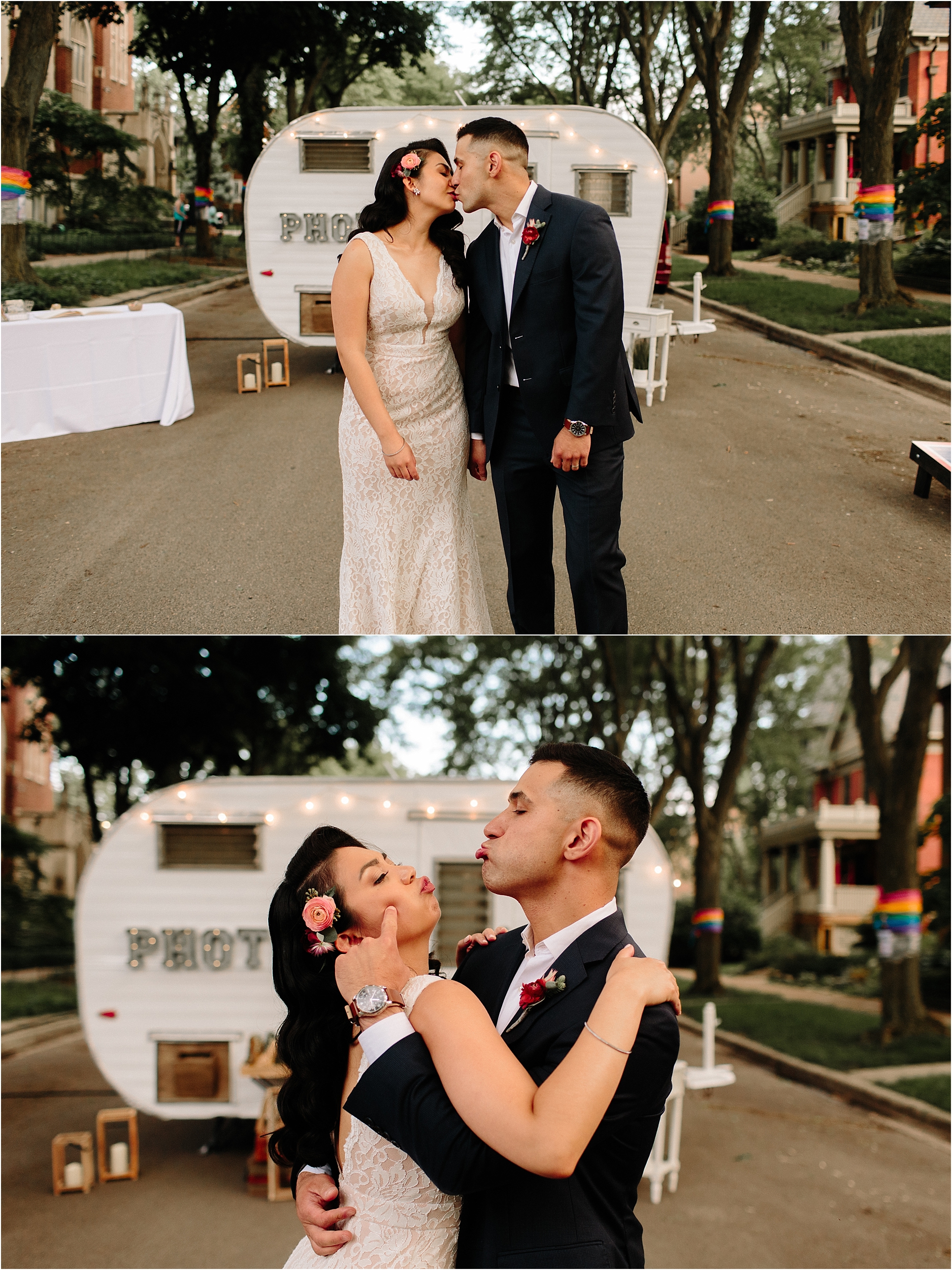 Chicago Block Party Wedding