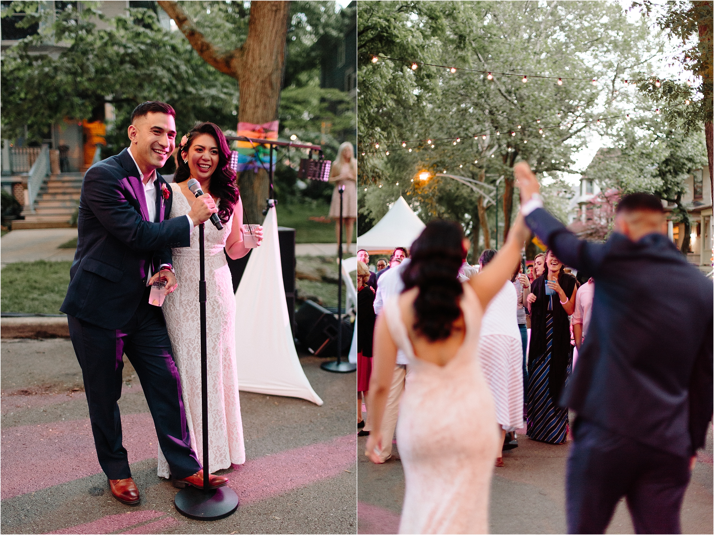 Chicago Block Party Wedding