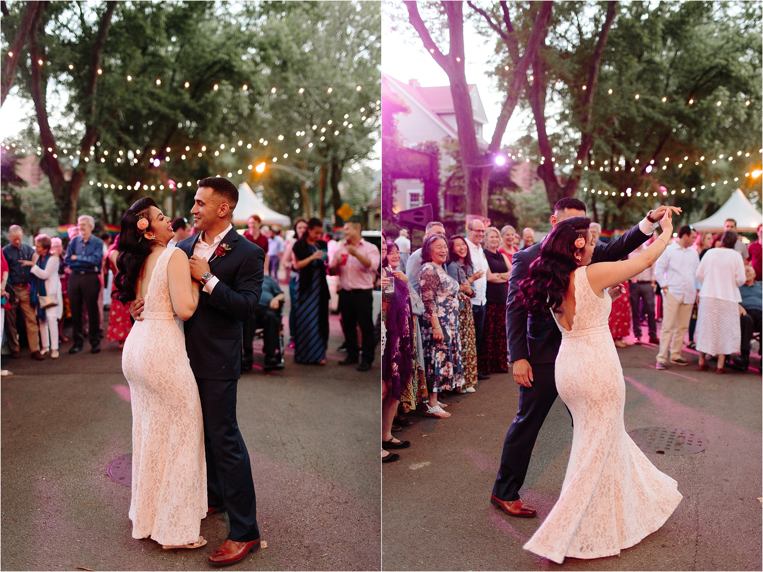 Chicago Block Party Wedding