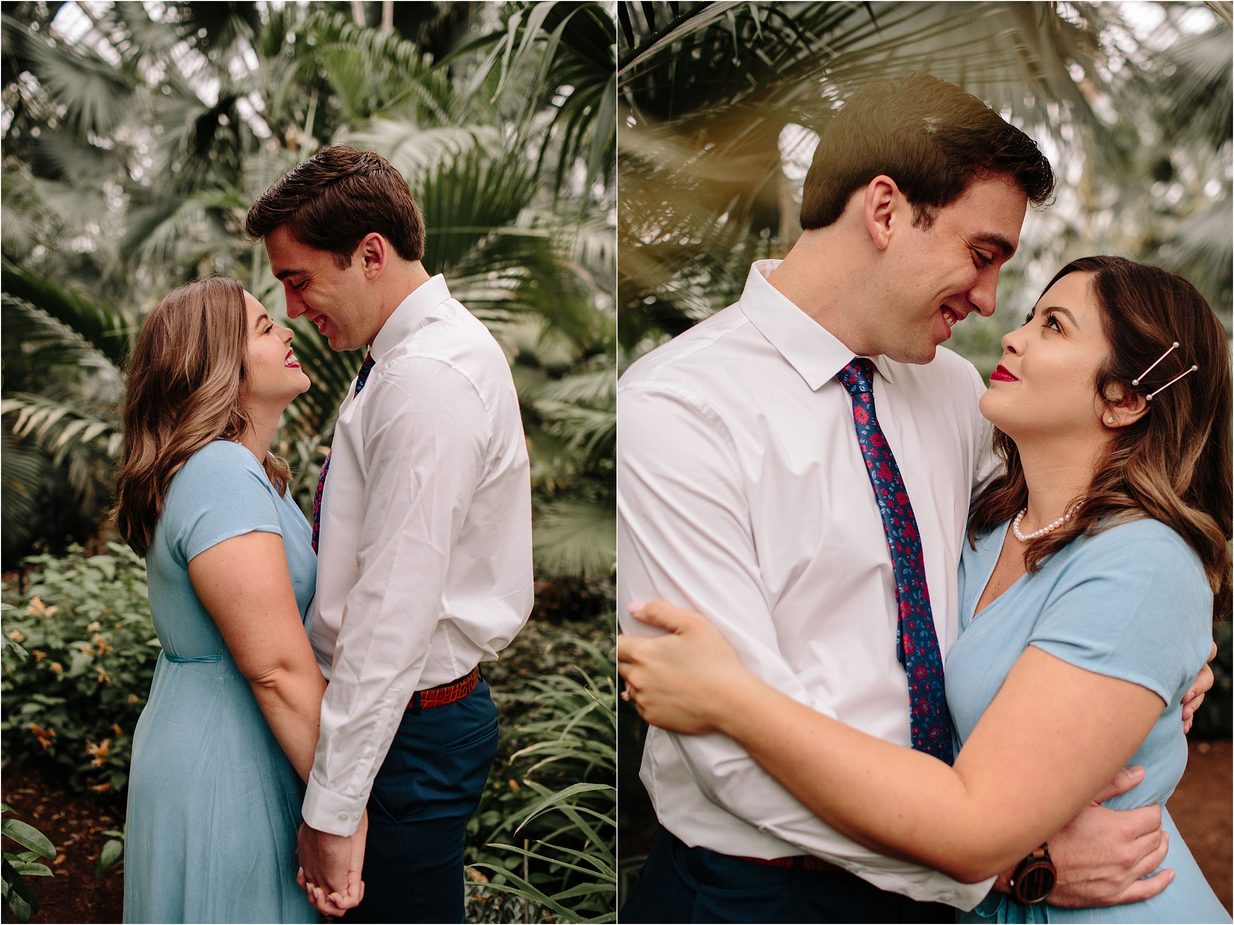 Garfield Park Conservatory Engagement Session