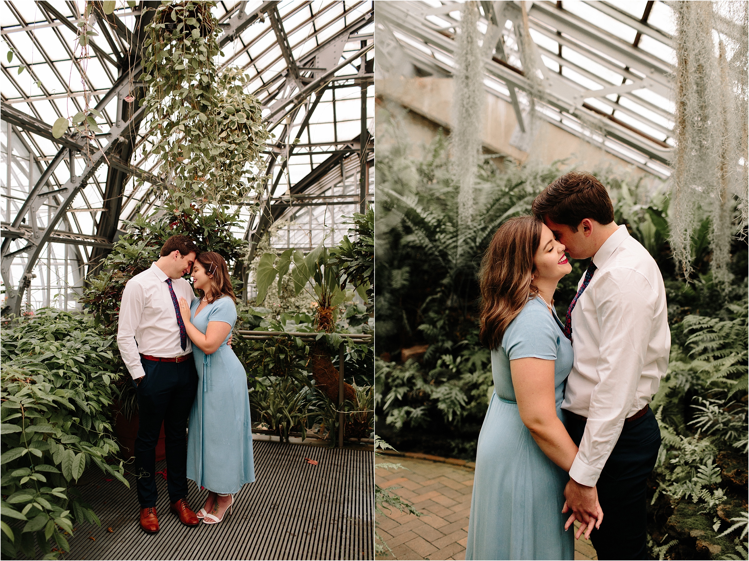 Garfield Park Conservatory Engagement Session