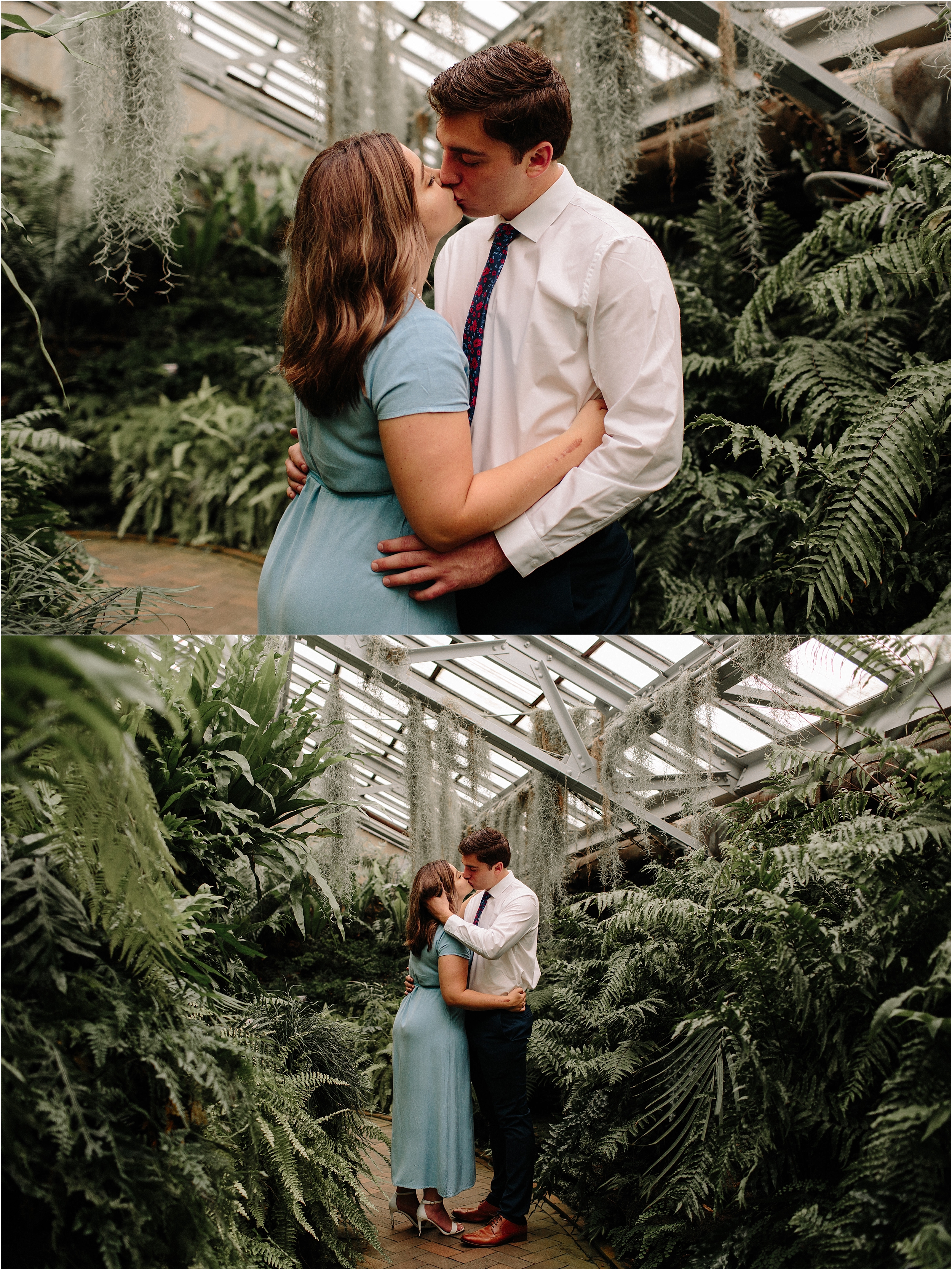 Garfield Park Conservatory Engagement Session