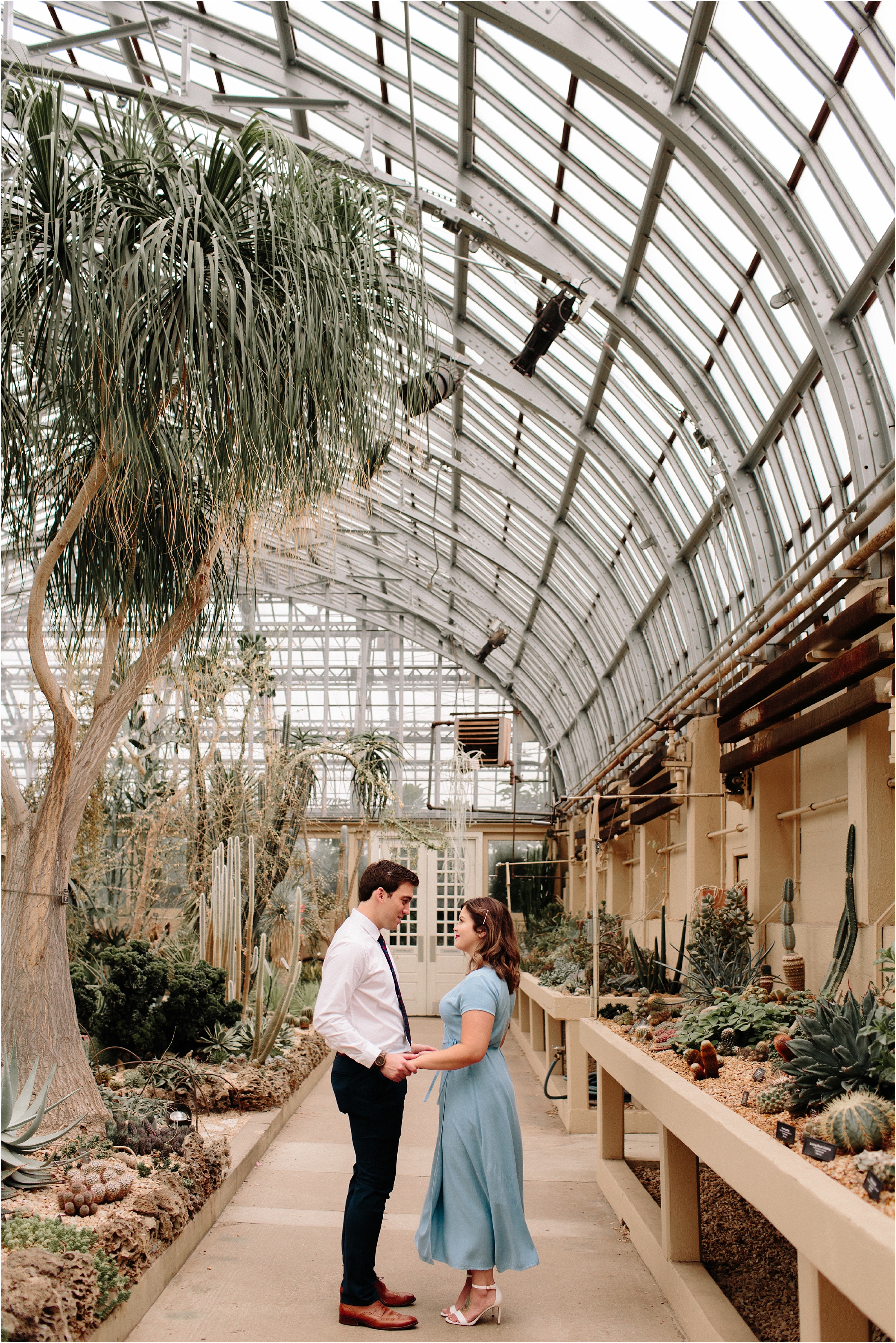 Garfield Park Conservatory Engagement Session