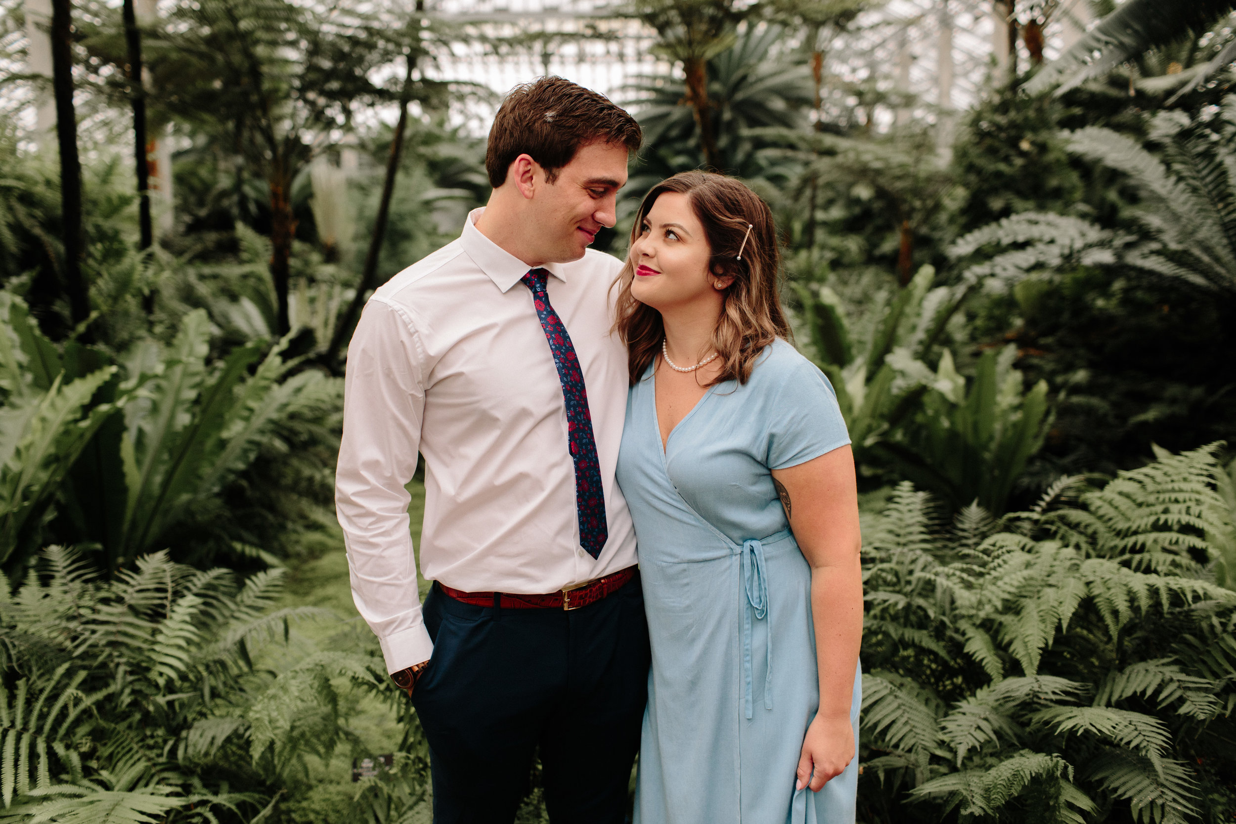 Garfield Park Conservatory Engagement Session