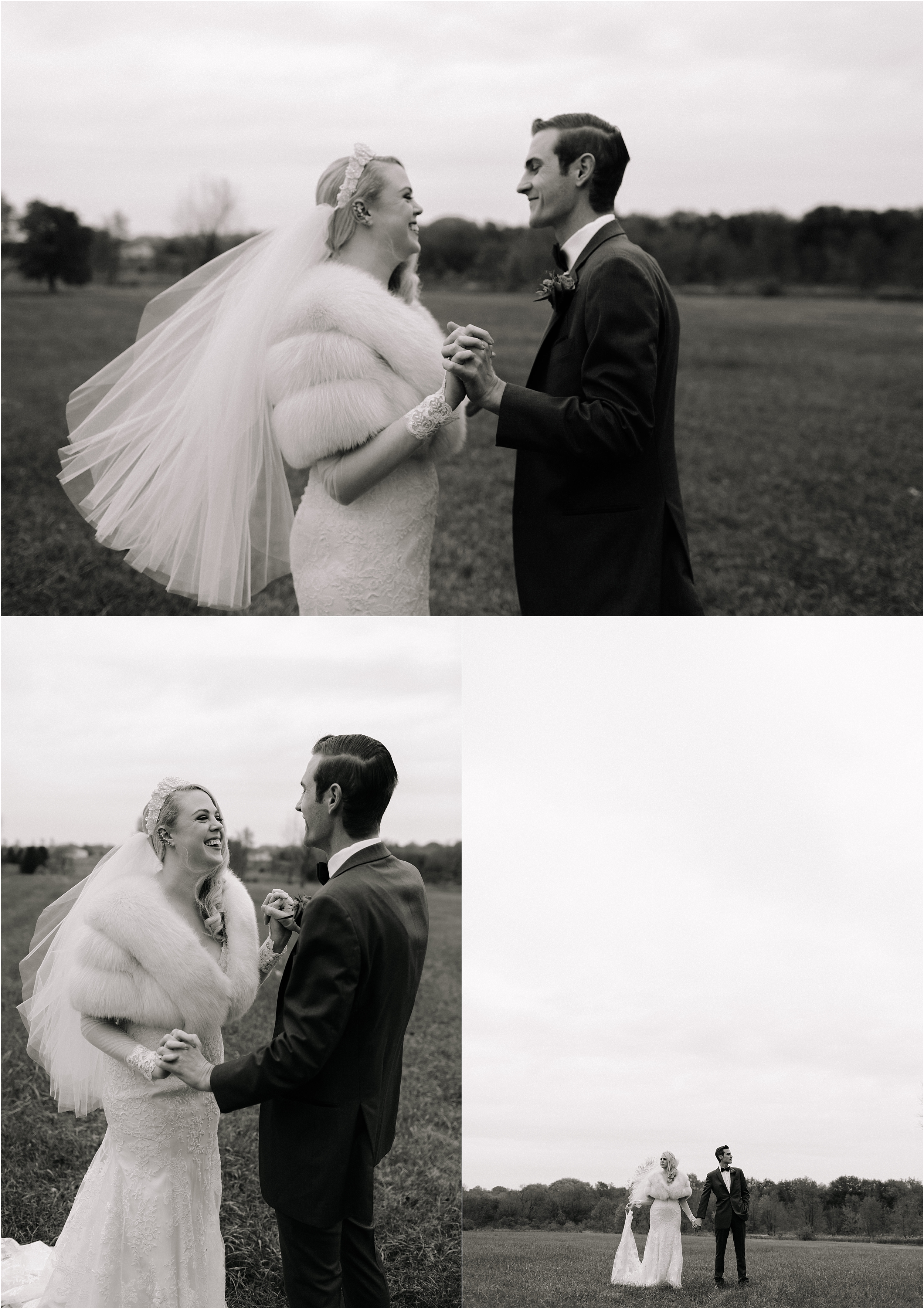 Northfork Farm Oswego, IL Fall Wedding