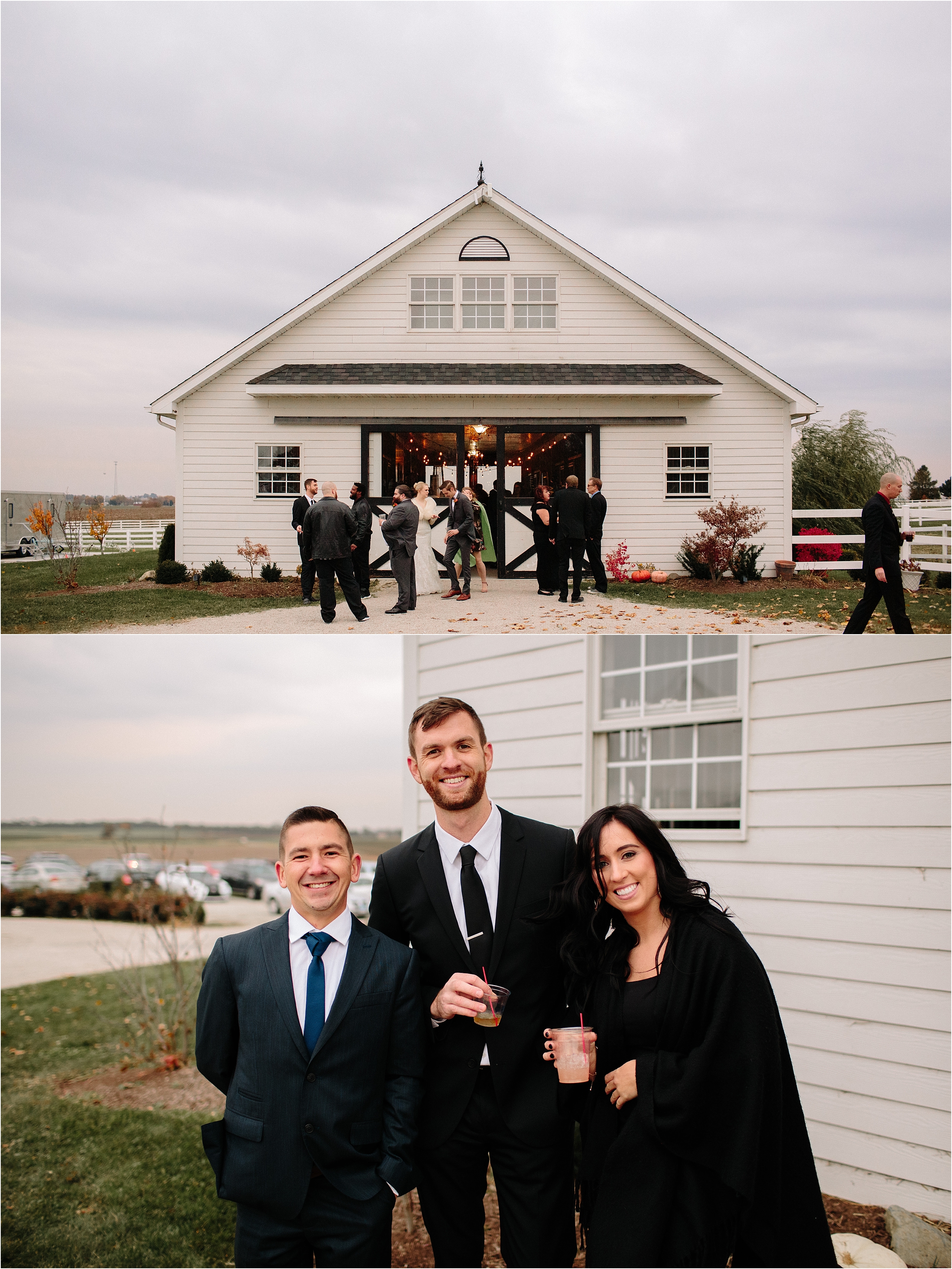 Northfork Farm Oswego, IL Fall Wedding