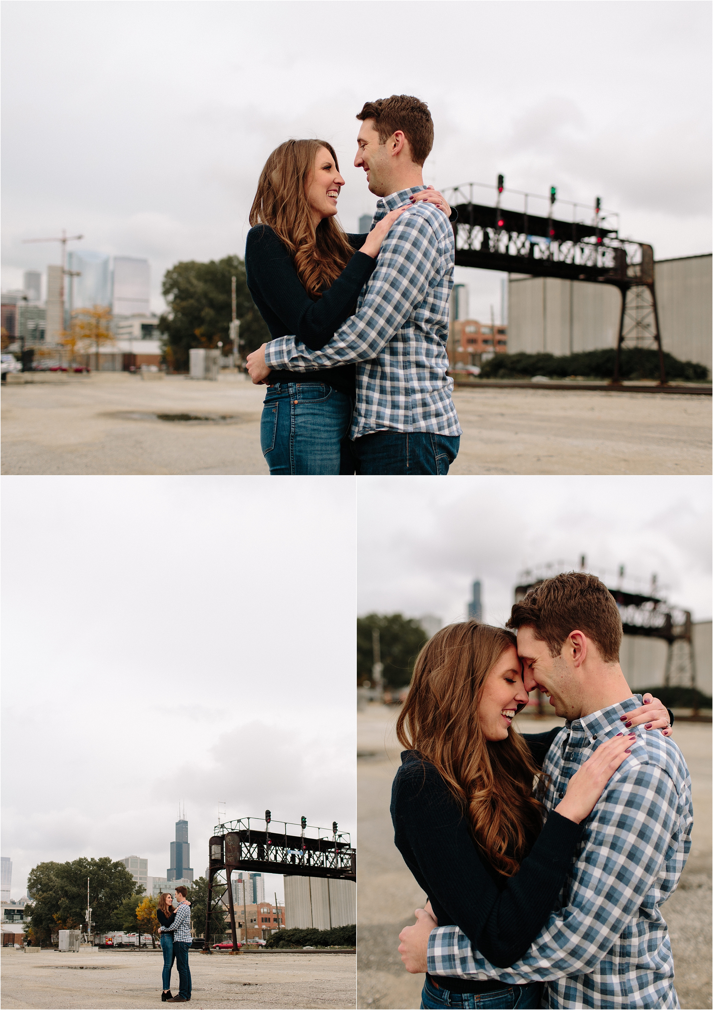 Fulton Market Chicago Engagement Session